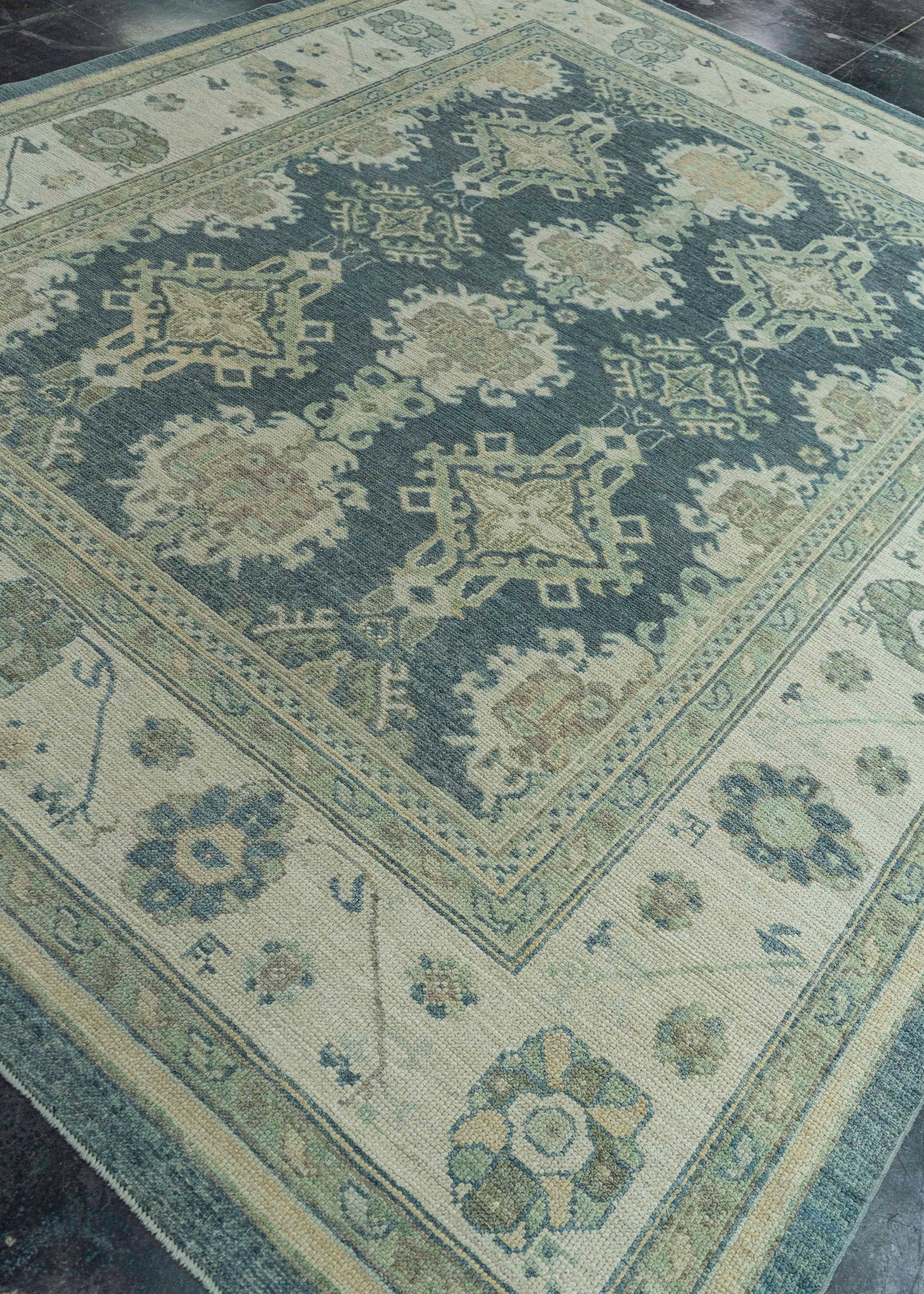 Turkish Oushak Rug 8'1" x 10'2" #19513