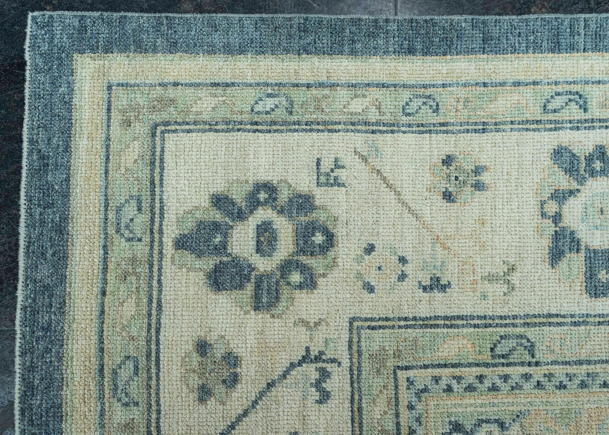 Turkish Oushak Rug 8'1" x 10'2" #19513