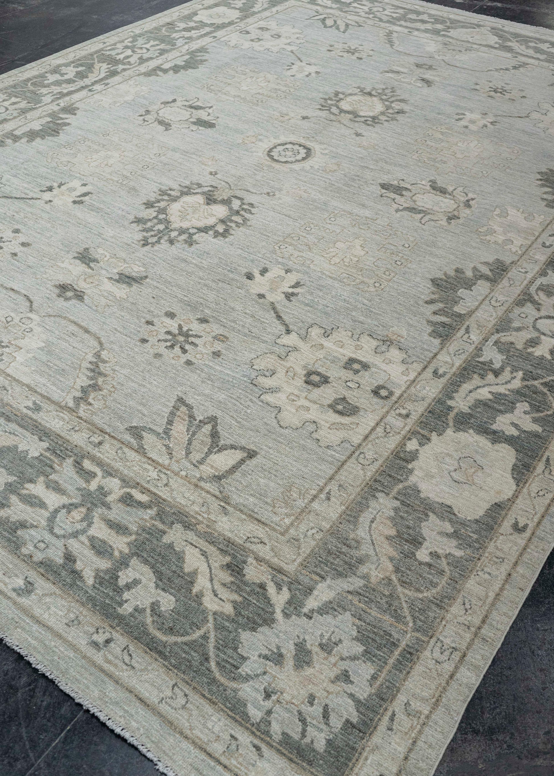 Oushak Rug 9' x 11'8" #23523