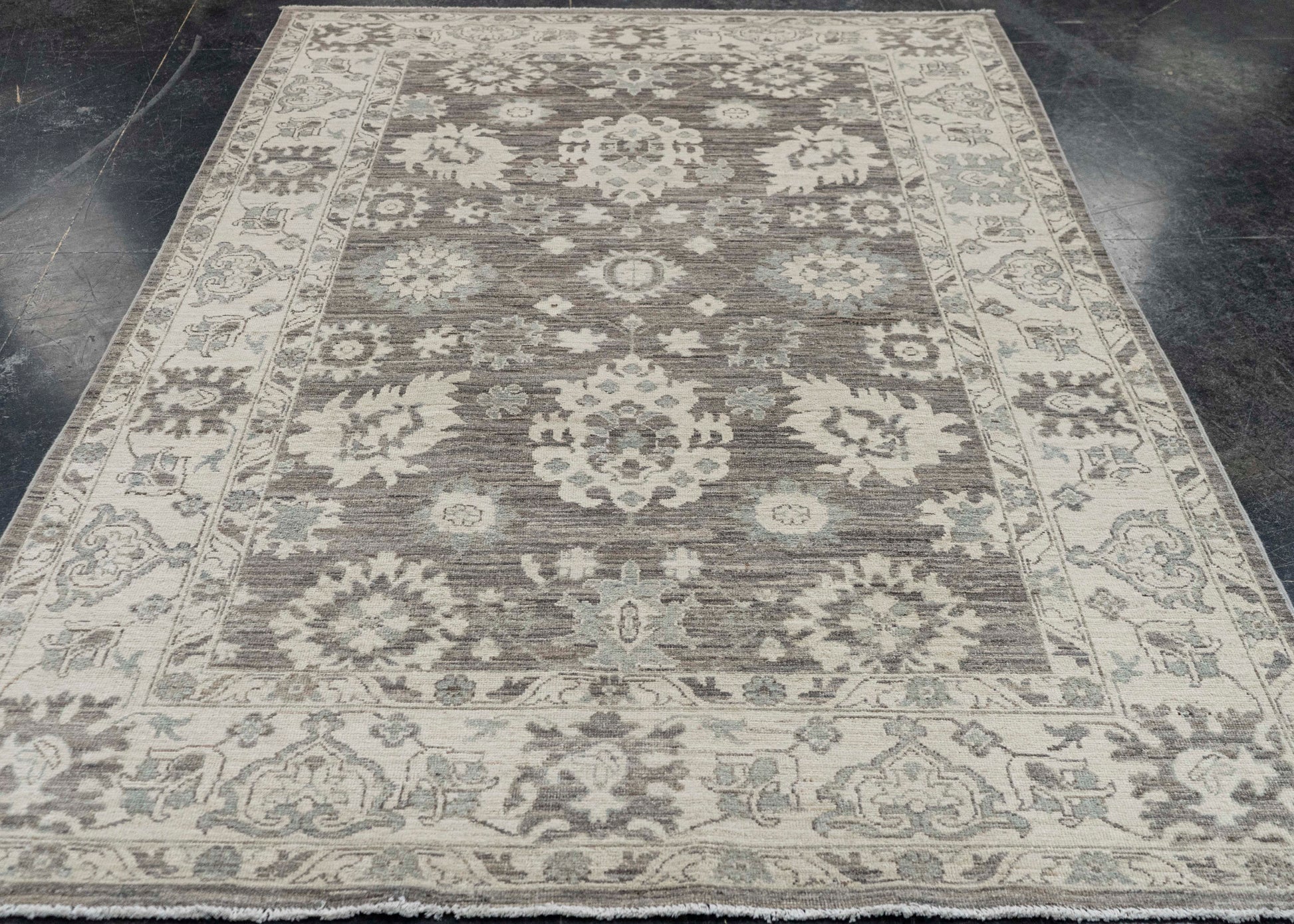 Oushak Rug 5'7" x 8'3" #23543