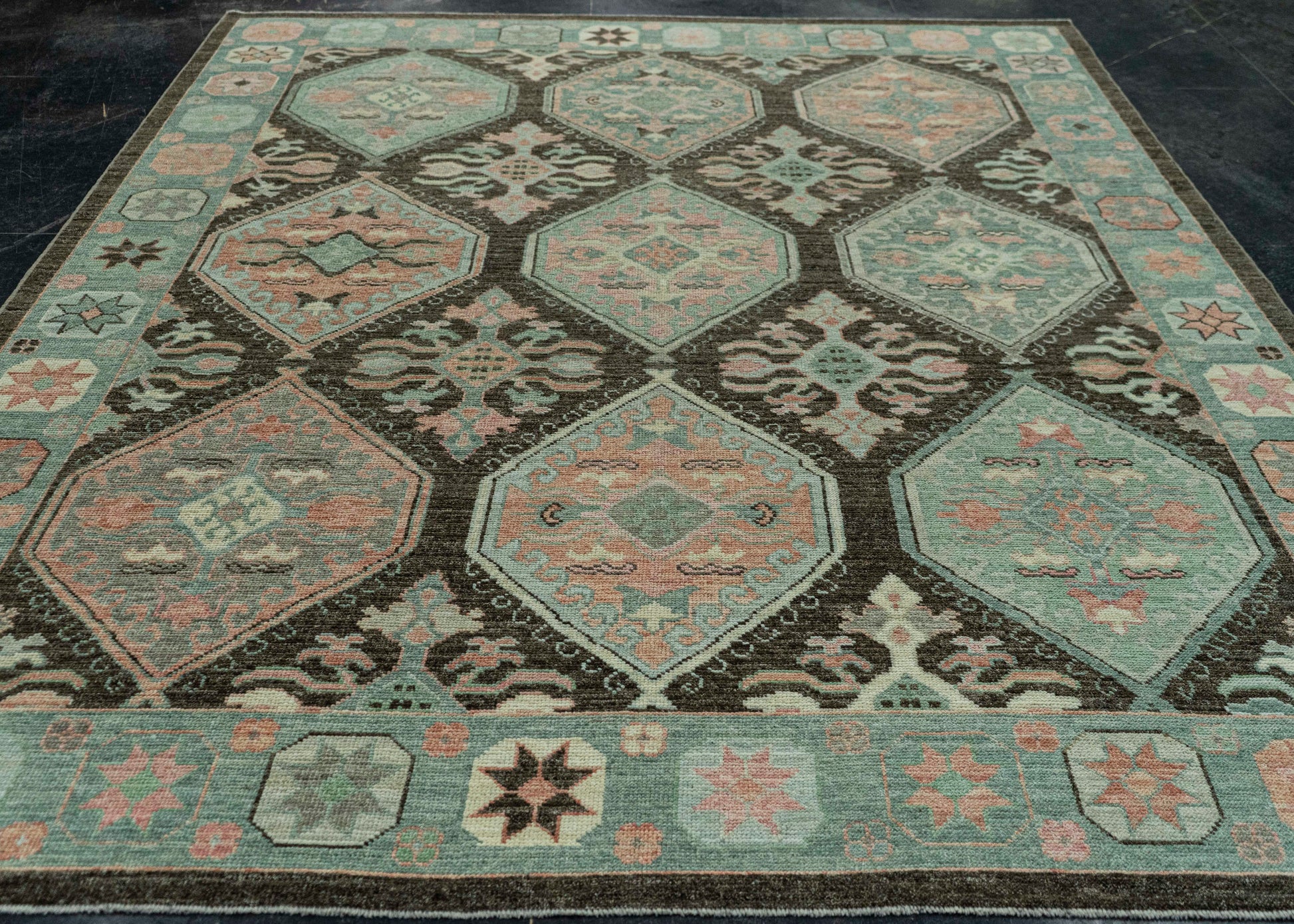 Turkish Oushak Rug 8'1" x 10'3" #20066