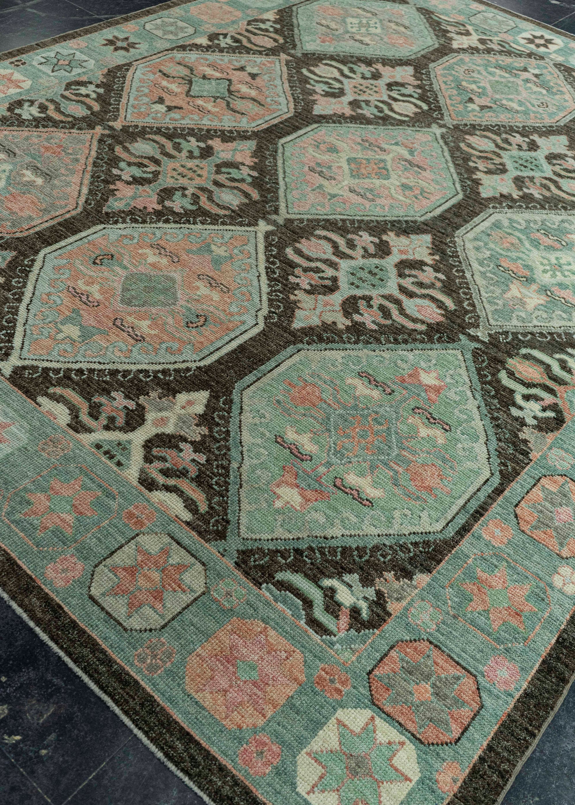 Turkish Oushak Rug 8'1" x 10'3" #20066
