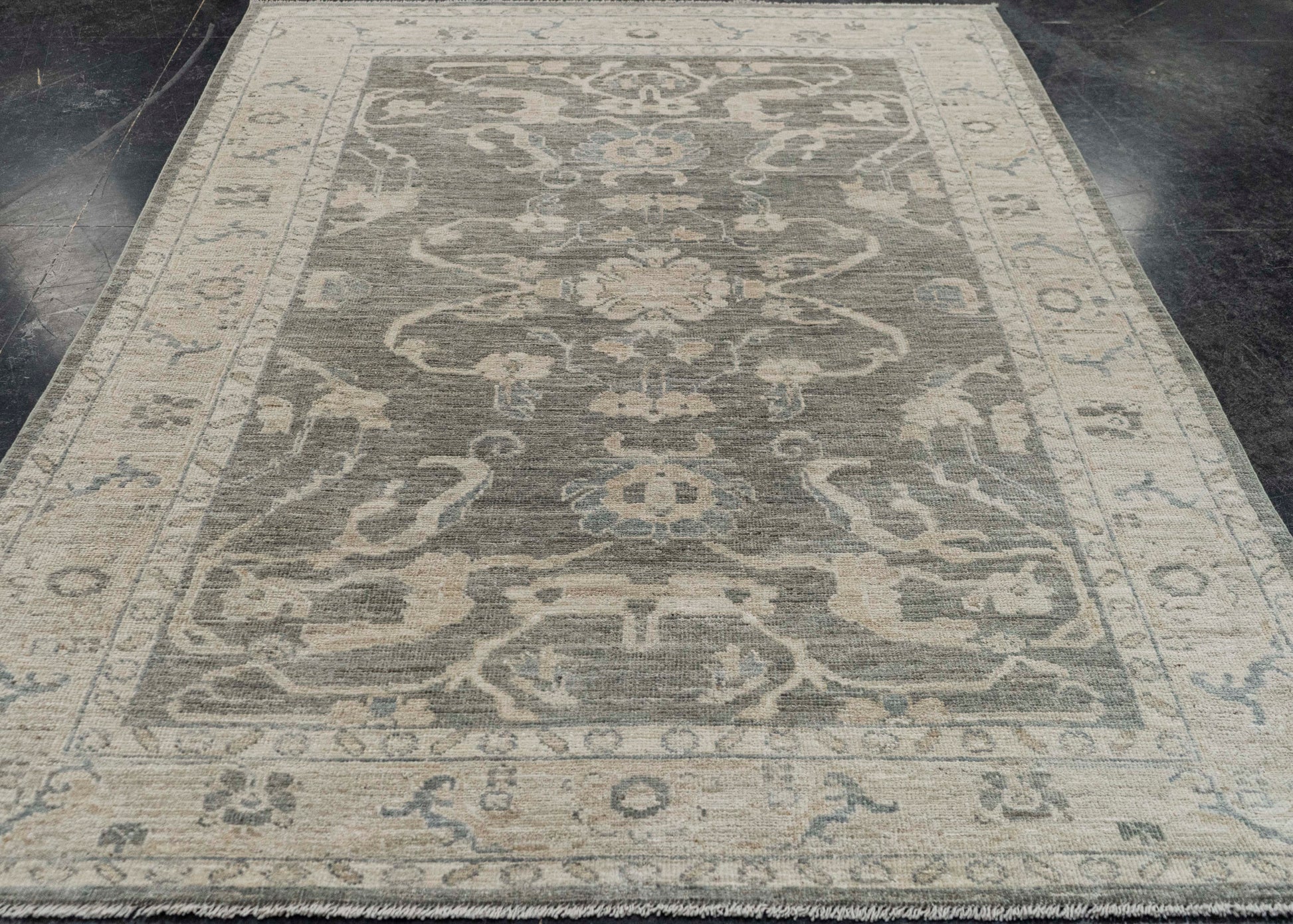 Oushak Rug 6'1" x 8'7" #23541