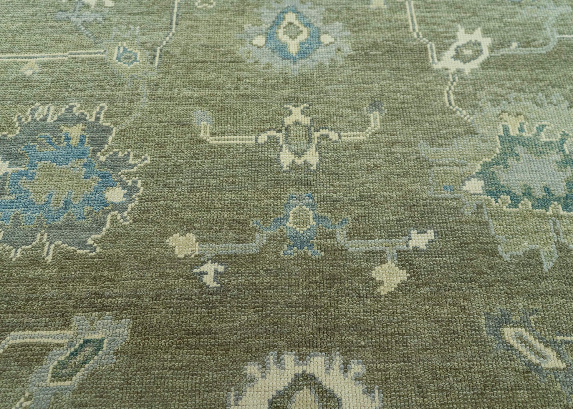 Turkish Oushak Rug 7'6" x 10'2" #19147