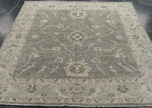 Oushak Rug 5'10" x 6'2" #23544