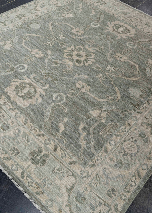 Oushak Rug 5'10" x 6'2" #23544