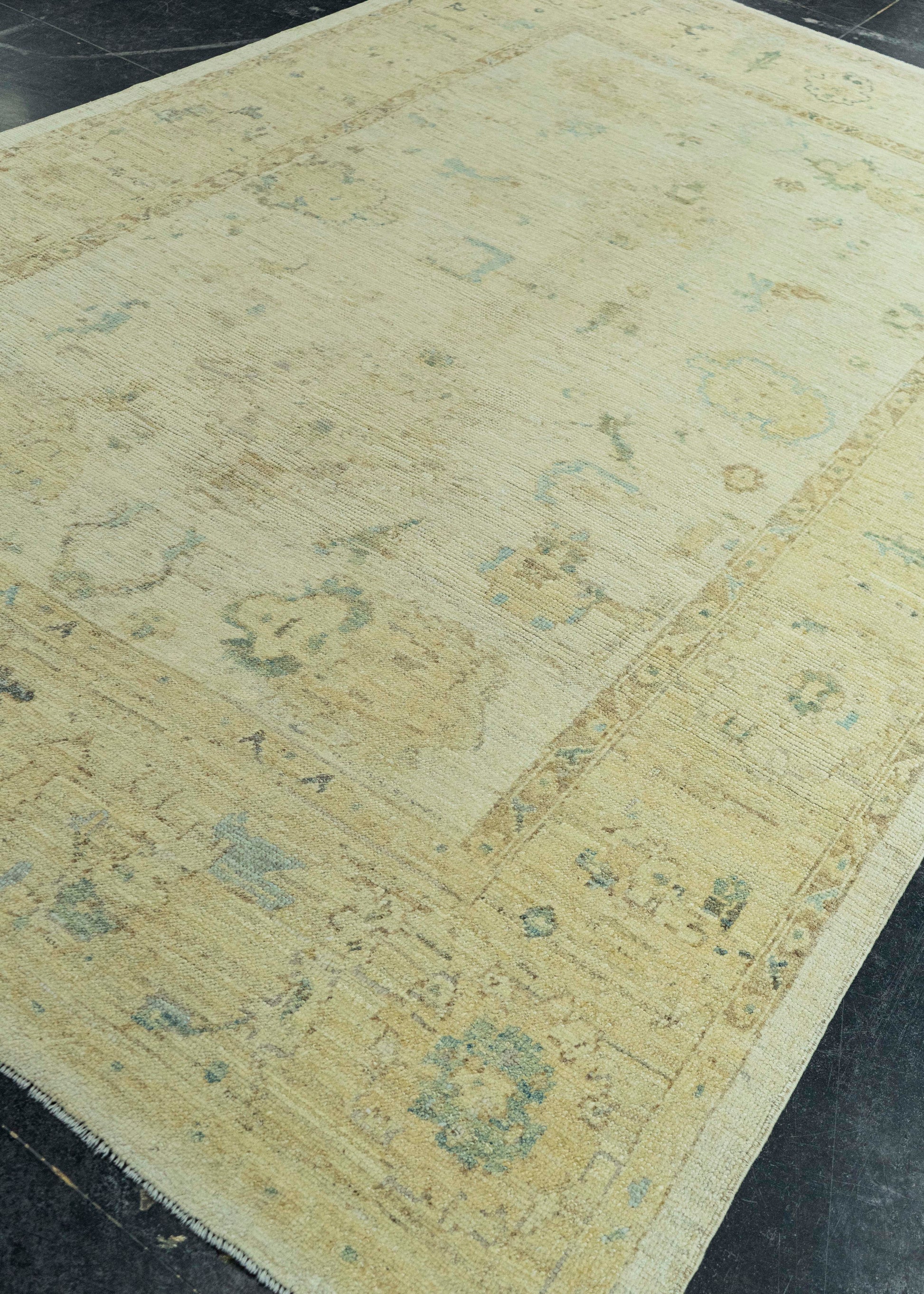 Turkish Oushak Rug 7'2" x 11'5" #19096