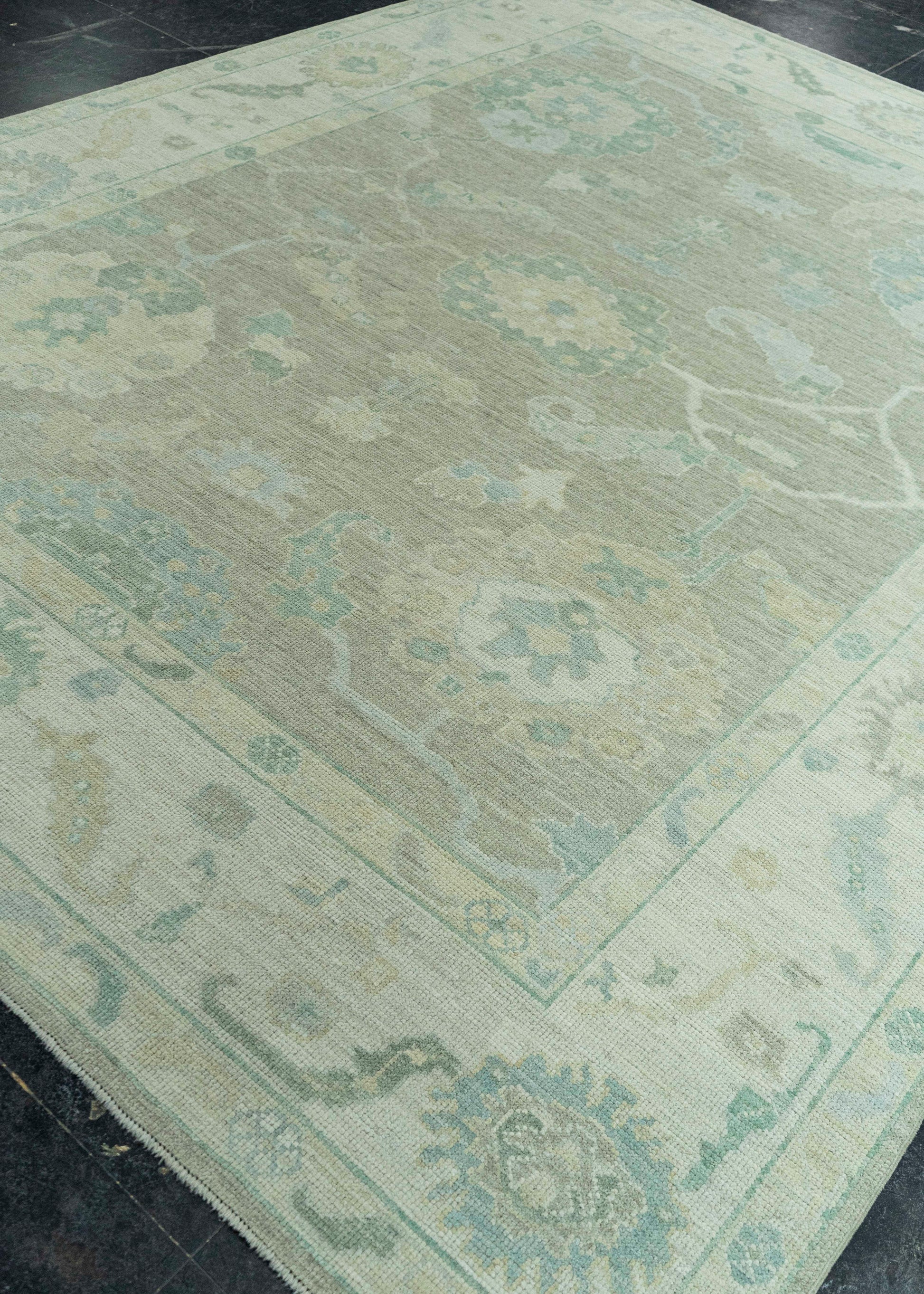 Turkish Oushak Rug 8' x 10'3" #19305
