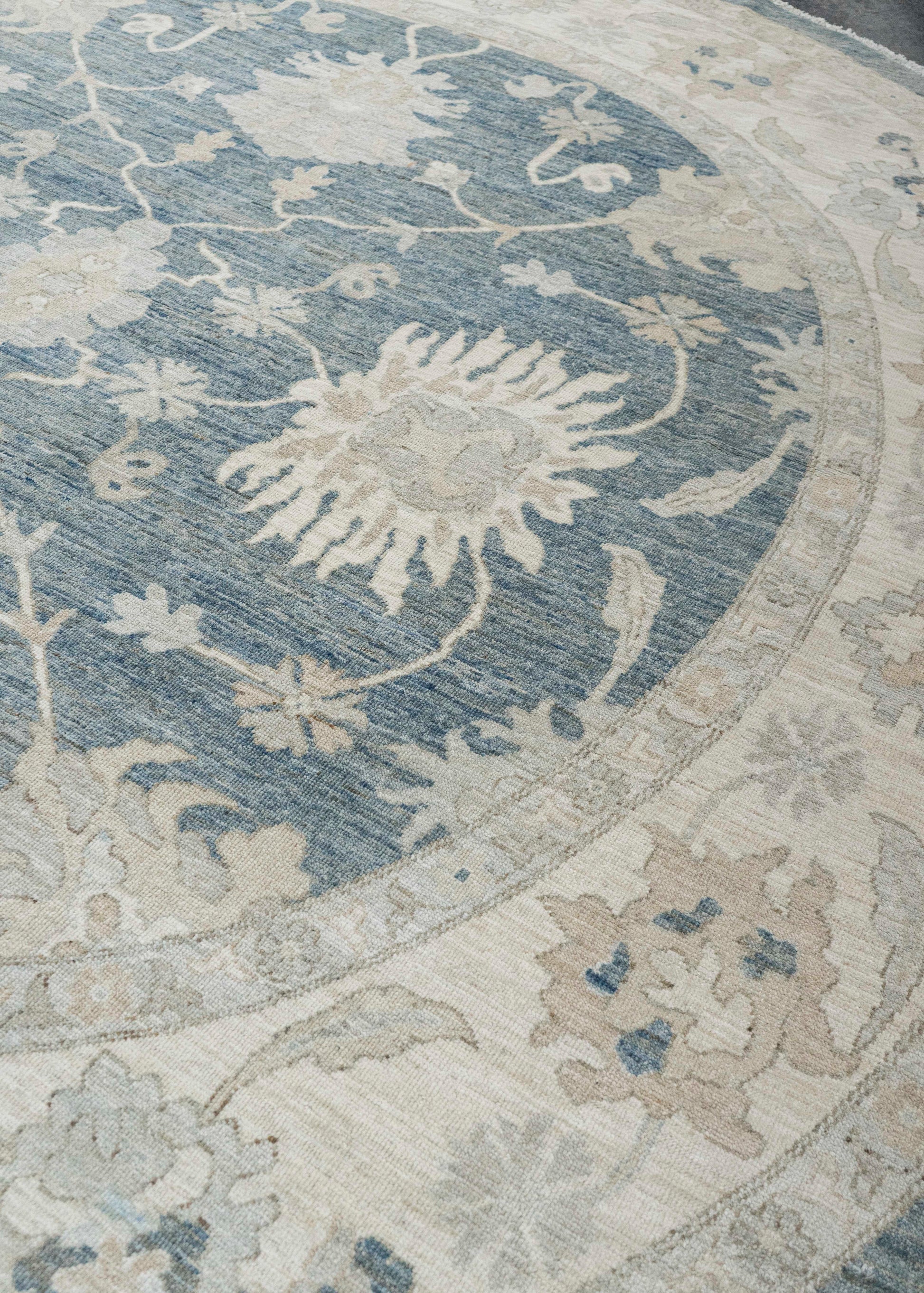 Oushak Round Rug 9'11" x 10'1" #23547