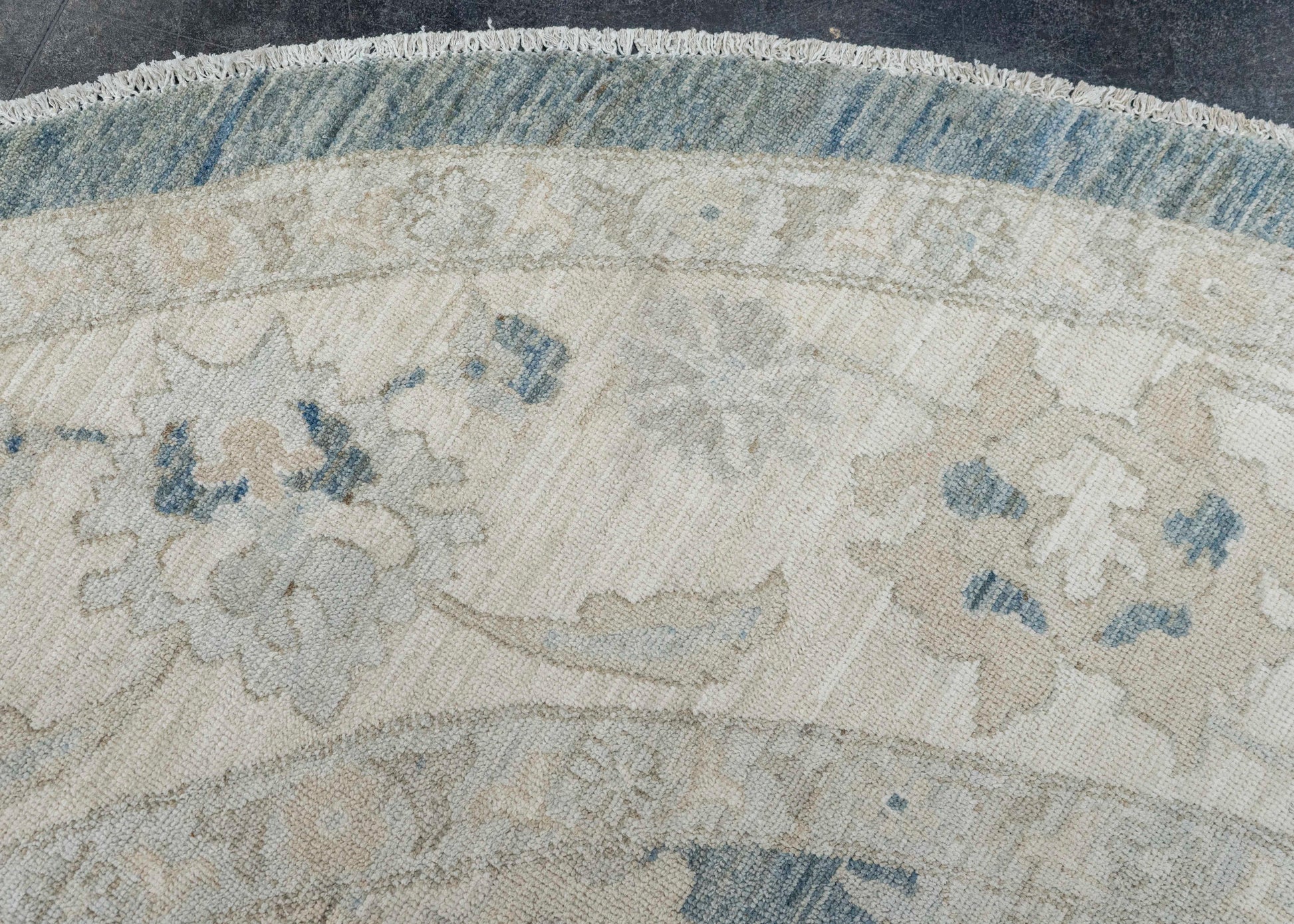 Oushak Round Rug 9'11" x 10'1" #23547