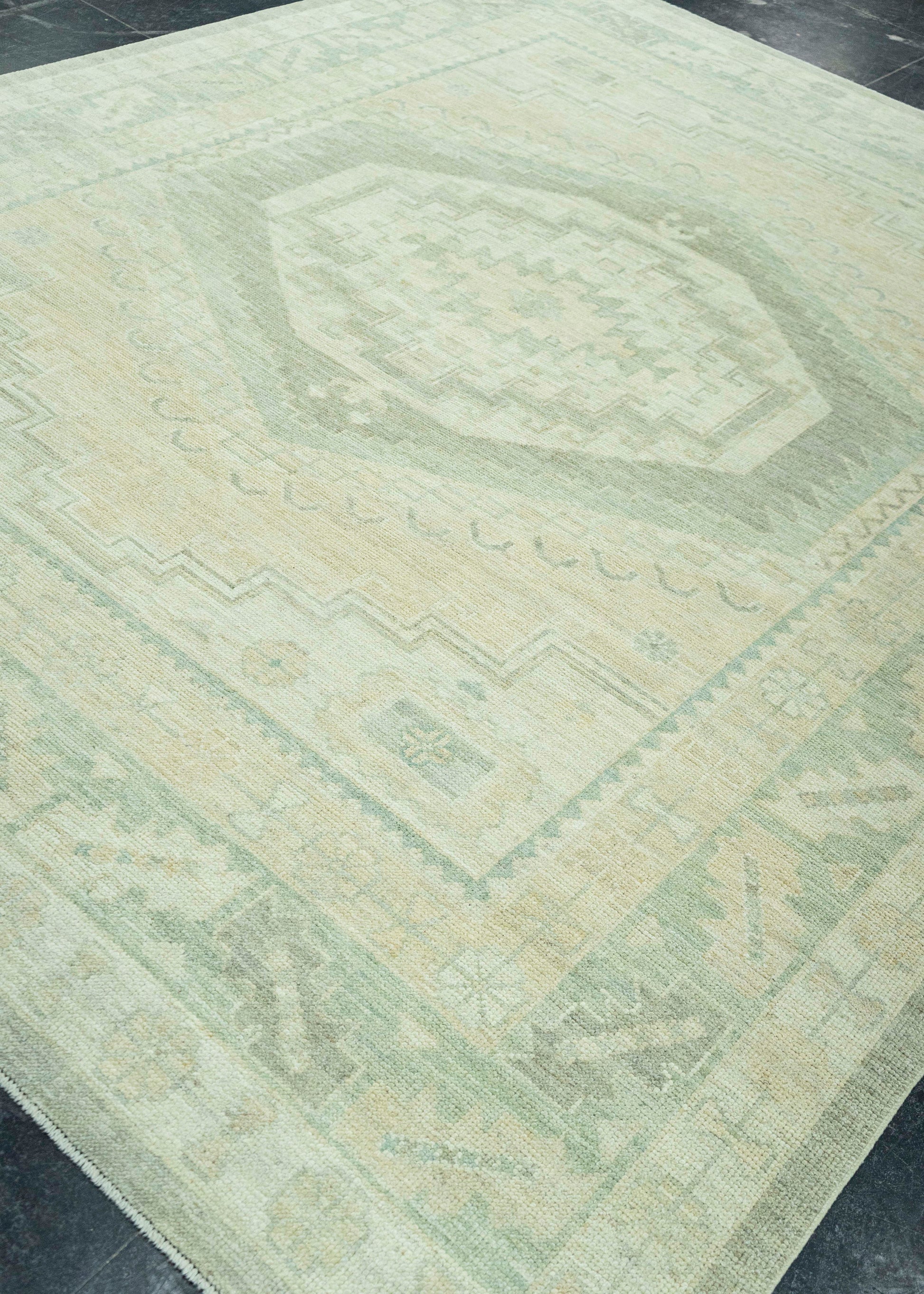 Turkish Oushak Rug 8' x 9'10" #19252