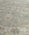 Oushak Round Rug 7'0" x 6'8" #23549