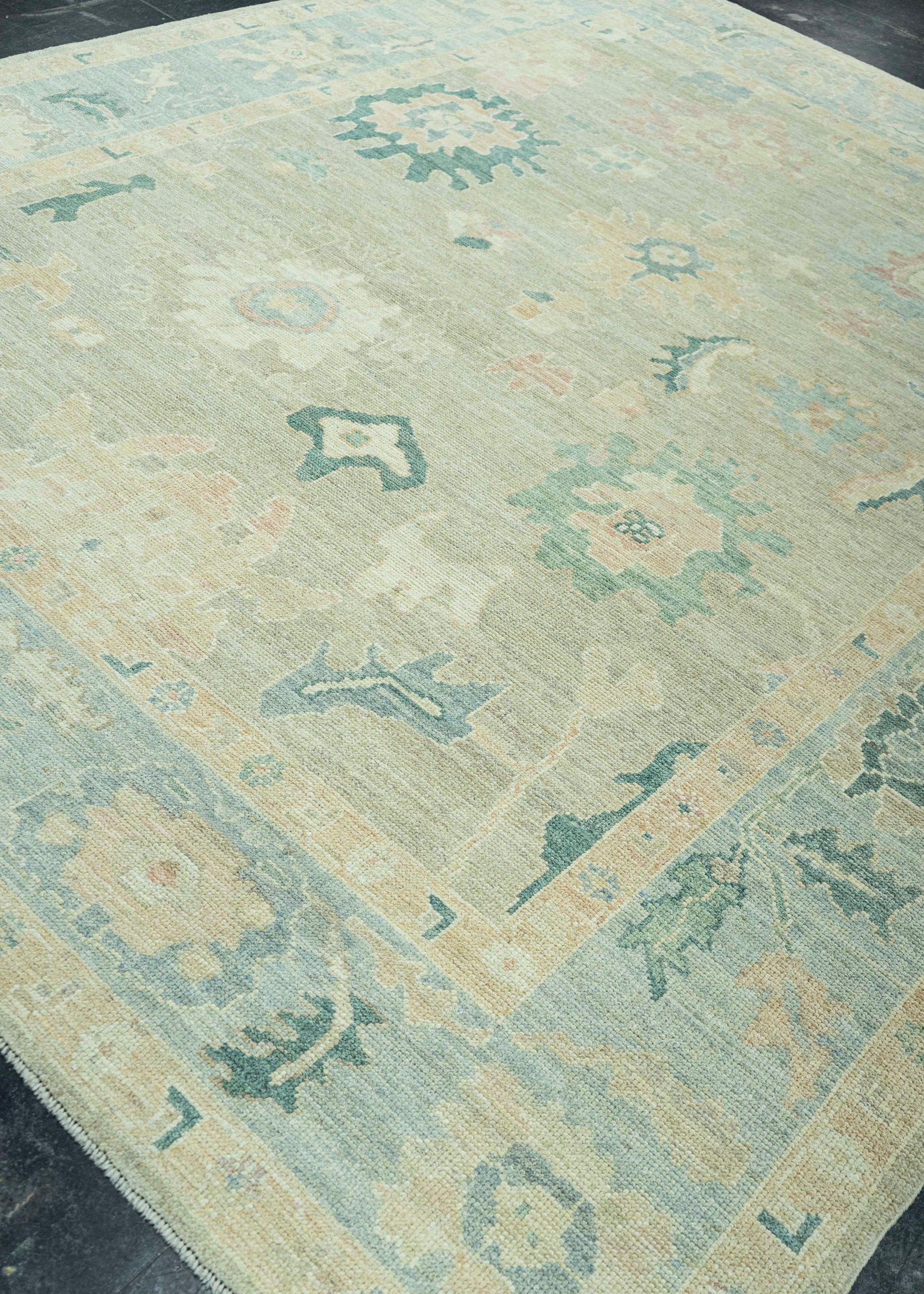 Turkish Oushak Rug 8'5" x 10'5" #19310