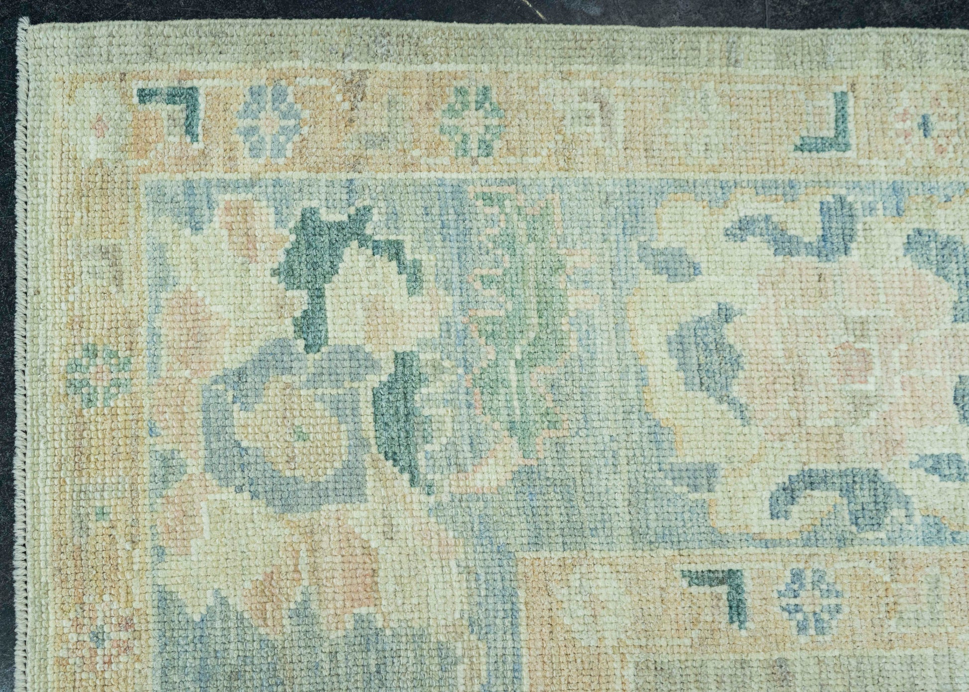 Turkish Oushak Rug 8'5" x 10'5" #19310