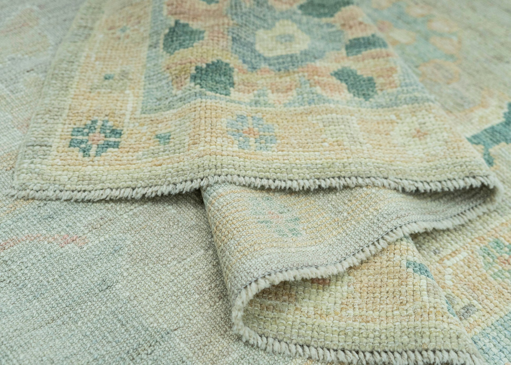 Turkish Oushak Rug 8'5" x 10'5" #19310