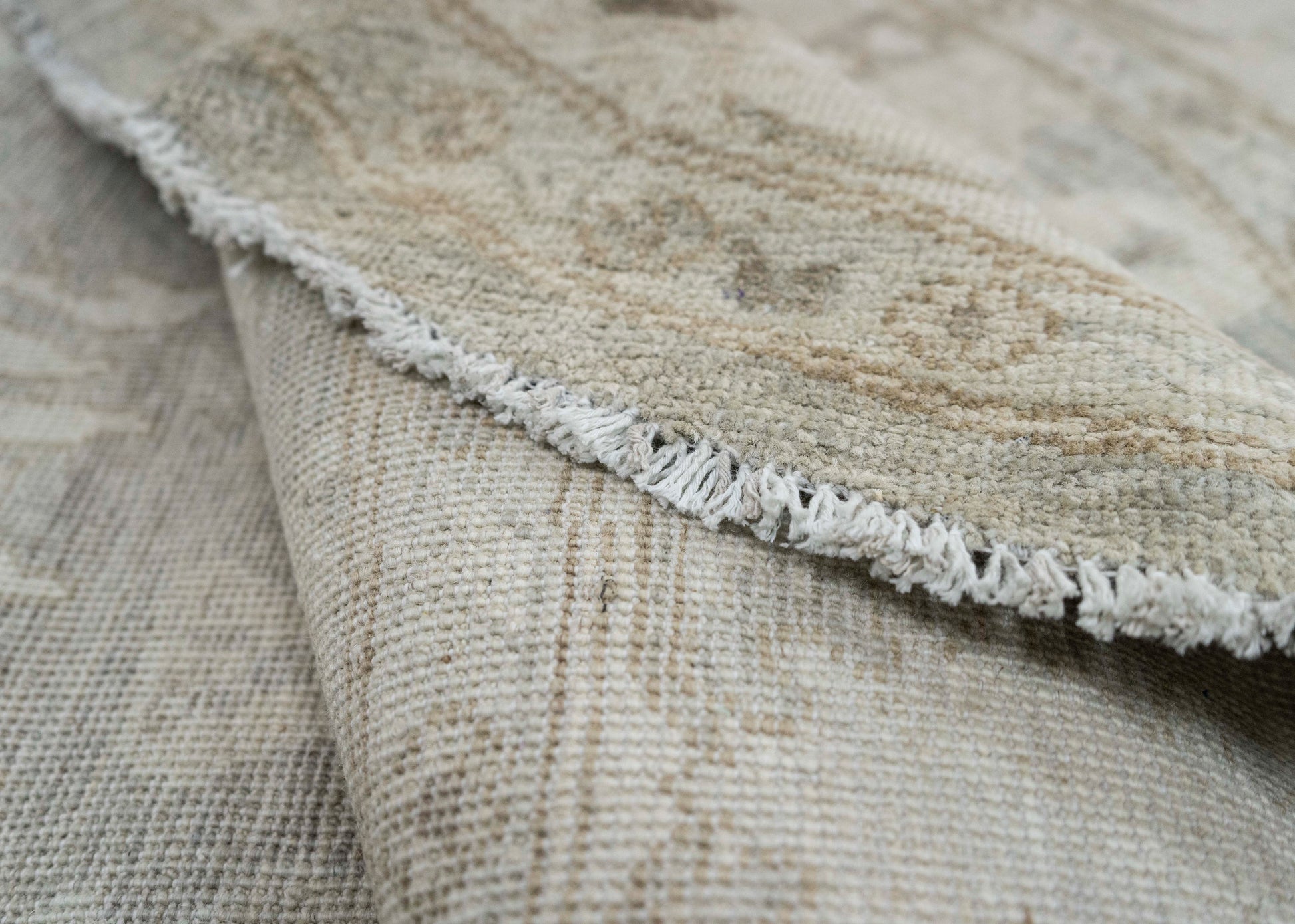 Oushak Round Rug 6'2" x 6'1" #23550