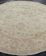 Oushak Round Rug 6'2" x 6'3" #23548