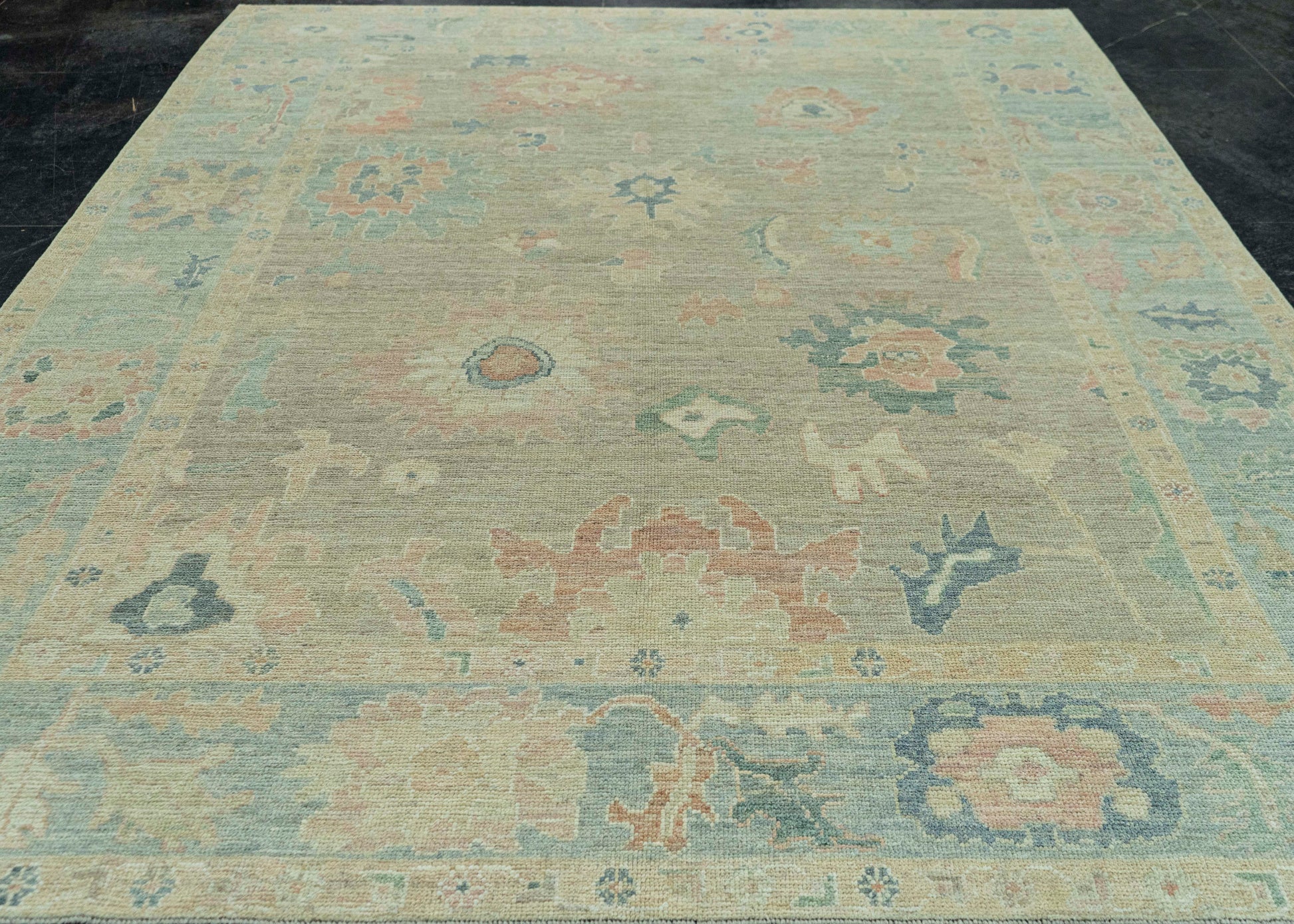 Turkish Oushak Rug 8'3" x 10'5" #19342