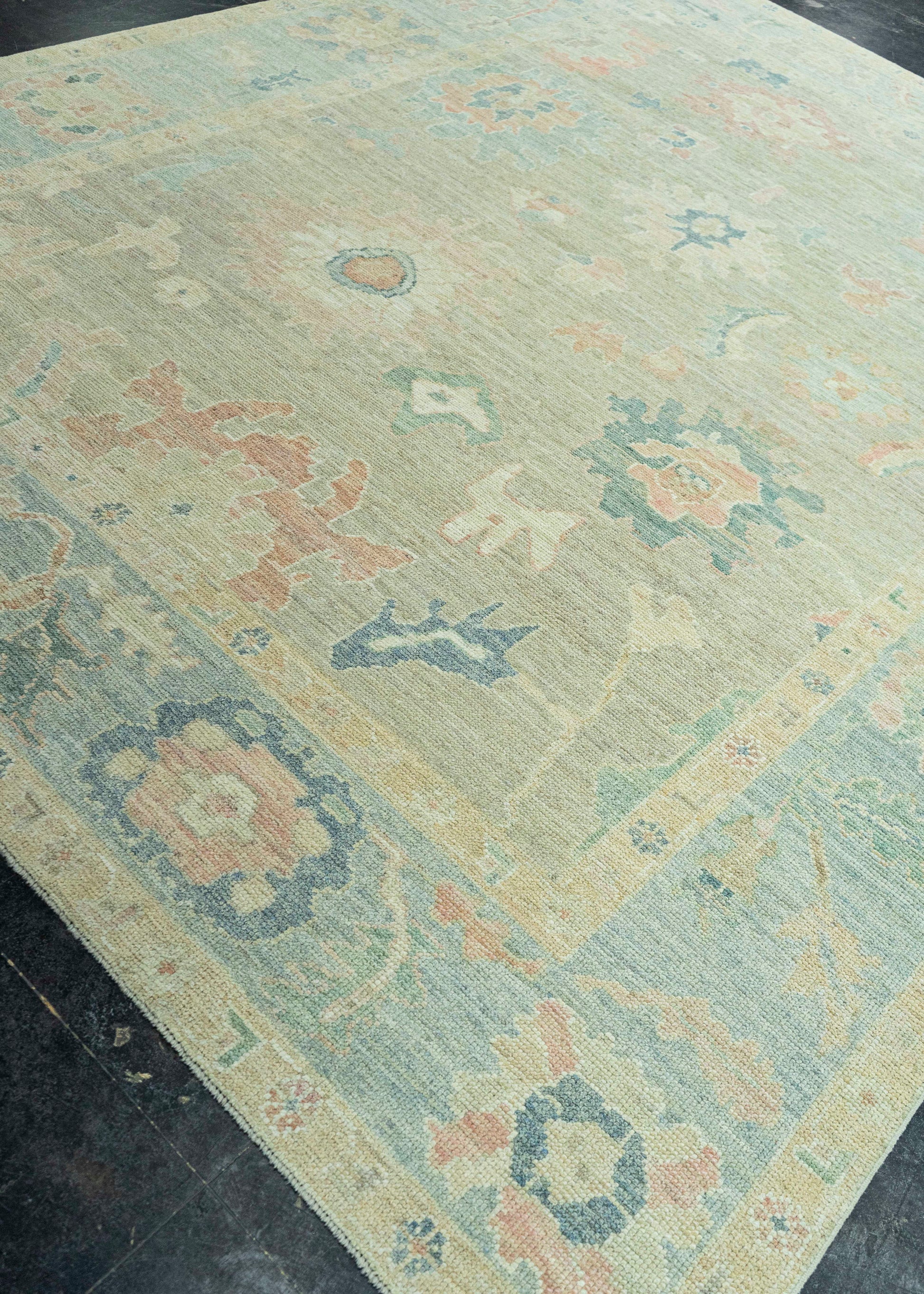 Turkish Oushak Rug 8'3" x 10'5" #19342