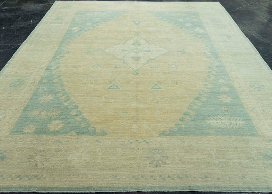 Turkish Oushak Antique Look Rug 8'2" x 10'11" #20075