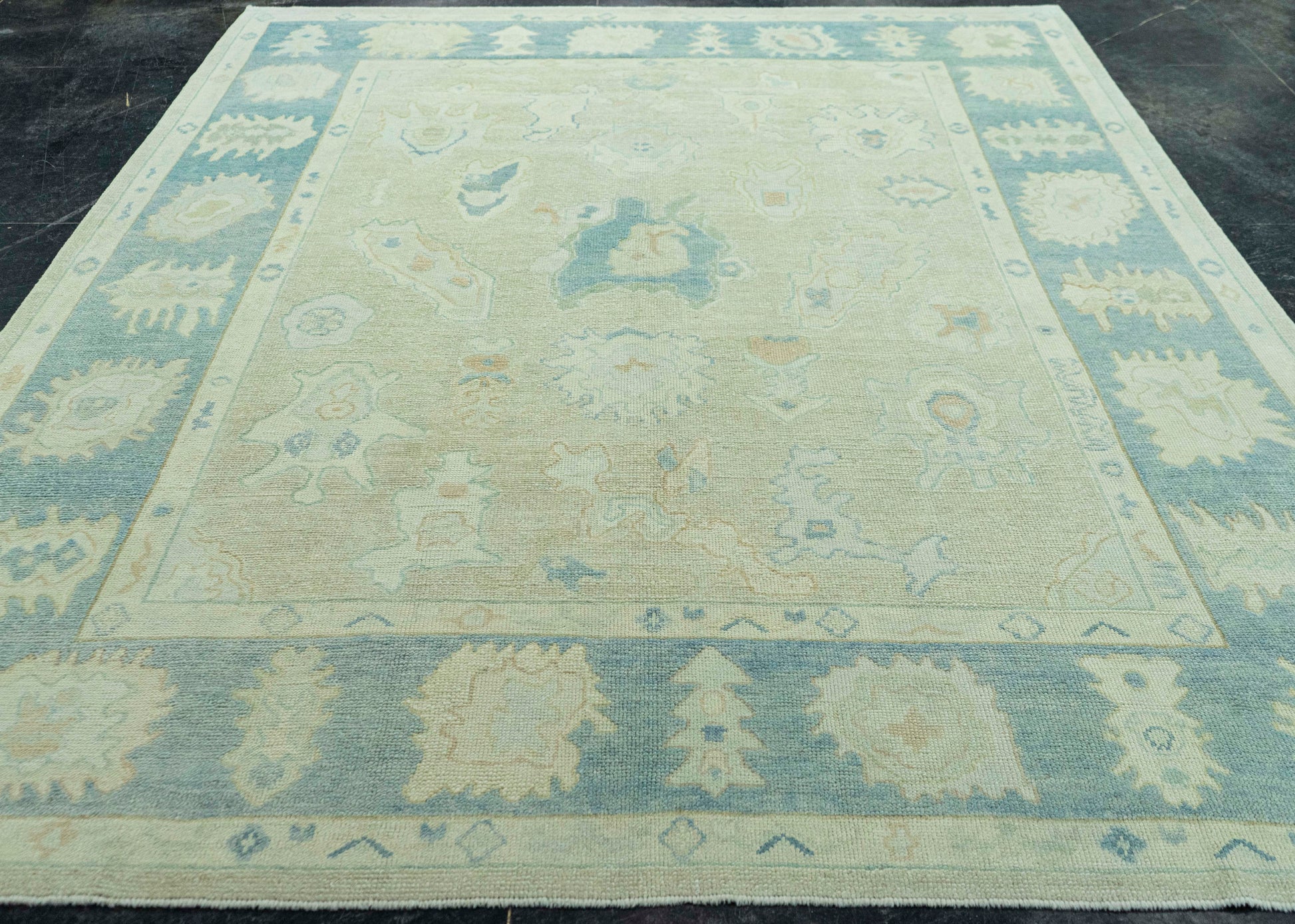 Turkish Oushak Rug 8' x 9'11" #19108