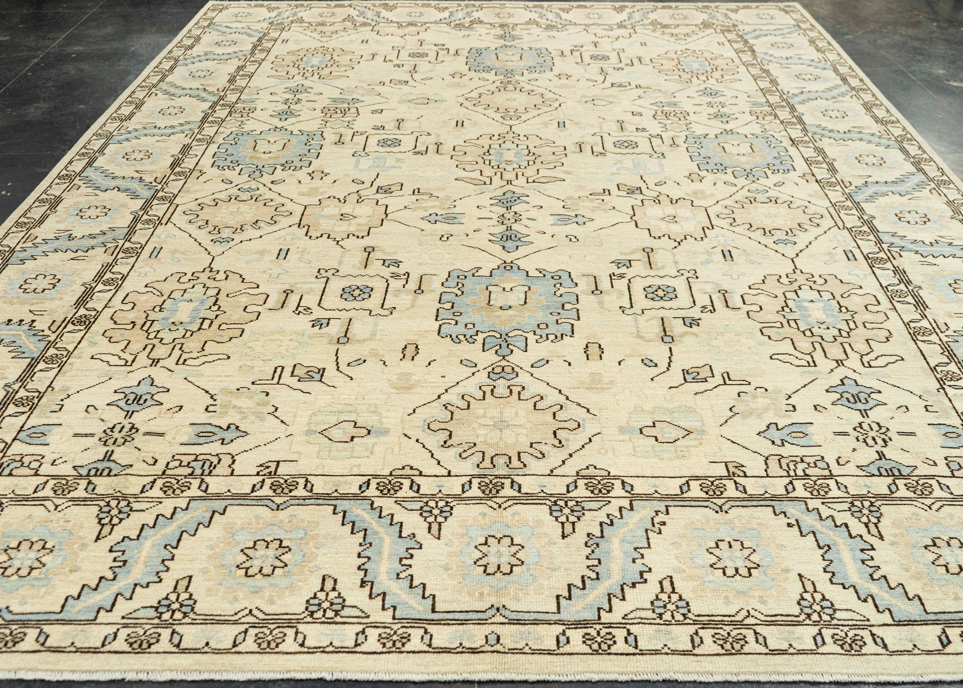 Oushak Rug 9'9" x 13'8" #22850
