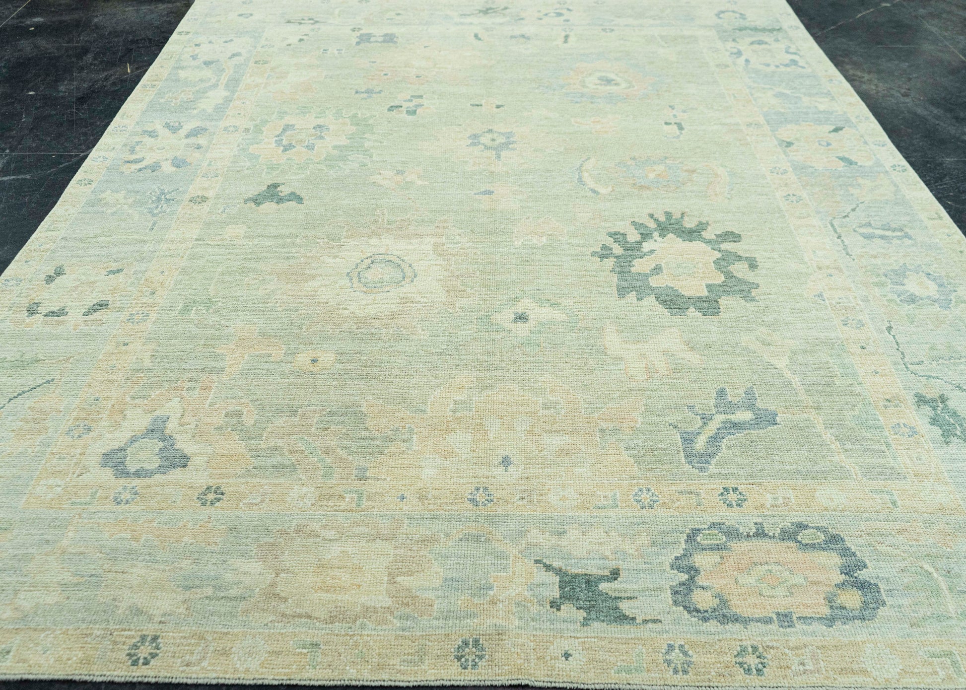 Turkish Oushak Rug 8' x 10'7" #19397