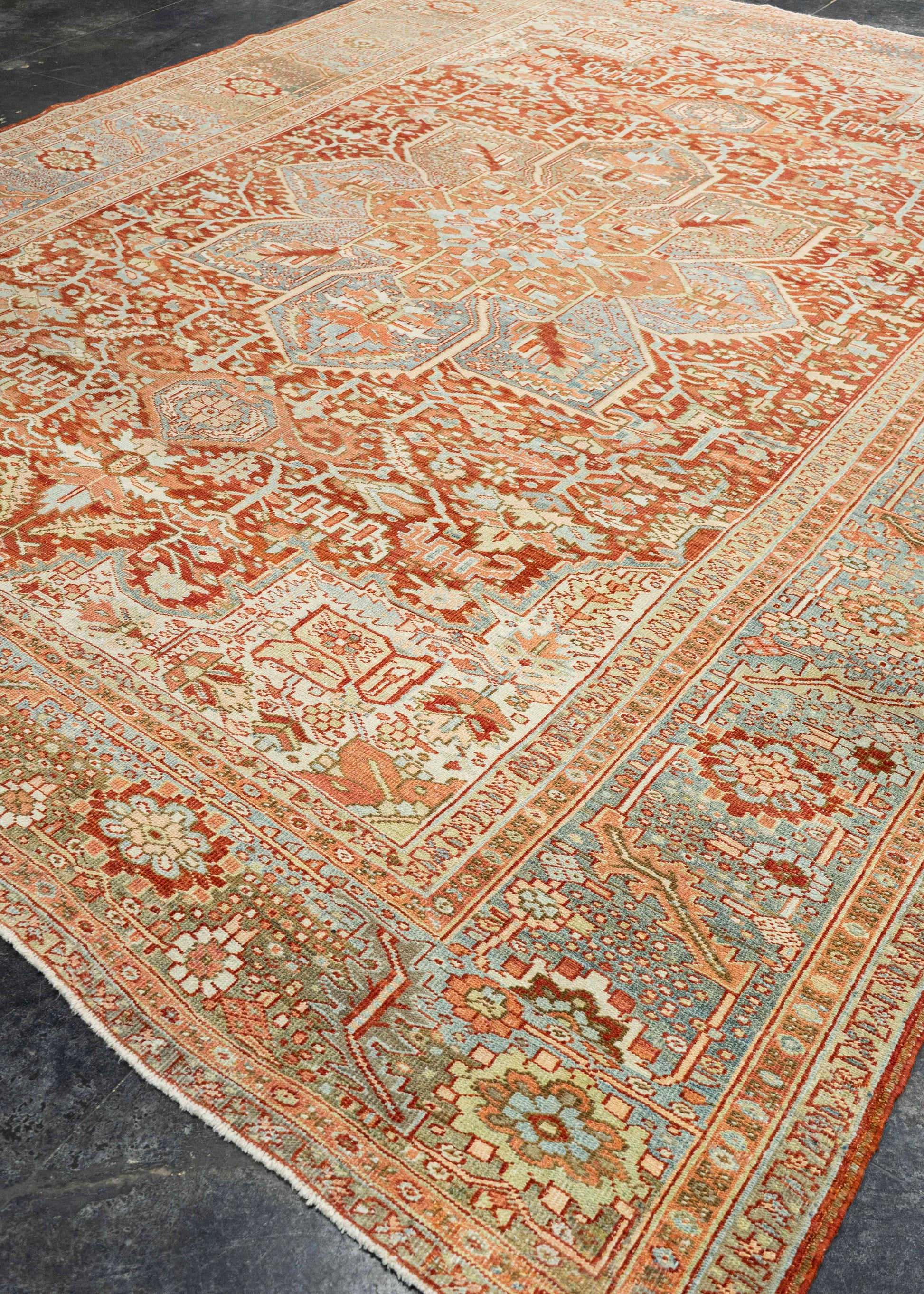 Turkish Vintage Rug  9'11" x 13'1" #22854
