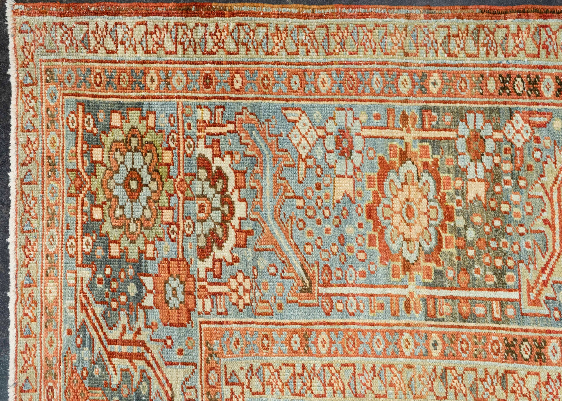 Turkish Vintage Rug  9'11" x 13'1" #22854