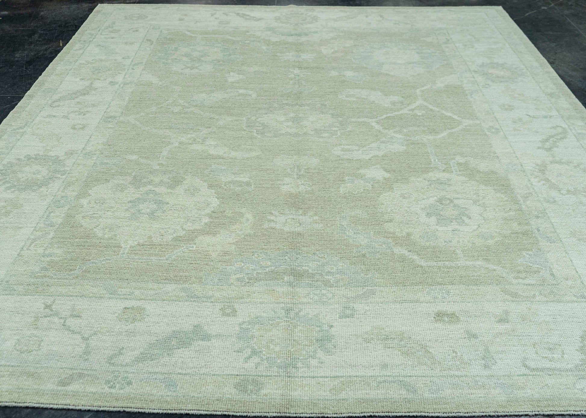 Turkish Oushak Rug 8'7" x 10'3" #19393