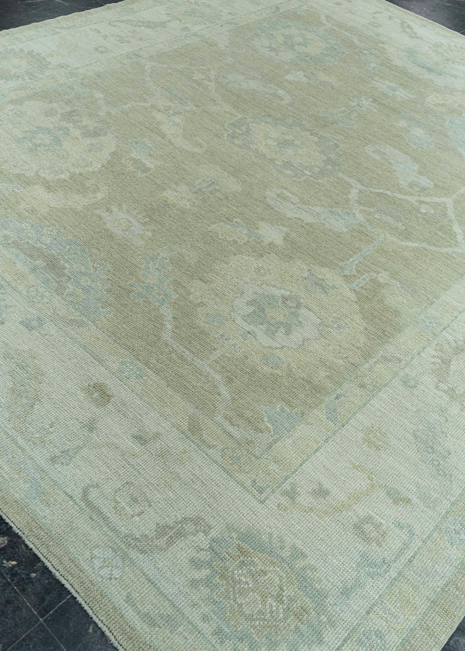 Turkish Oushak Rug 8'7" x 10'3" #19393
