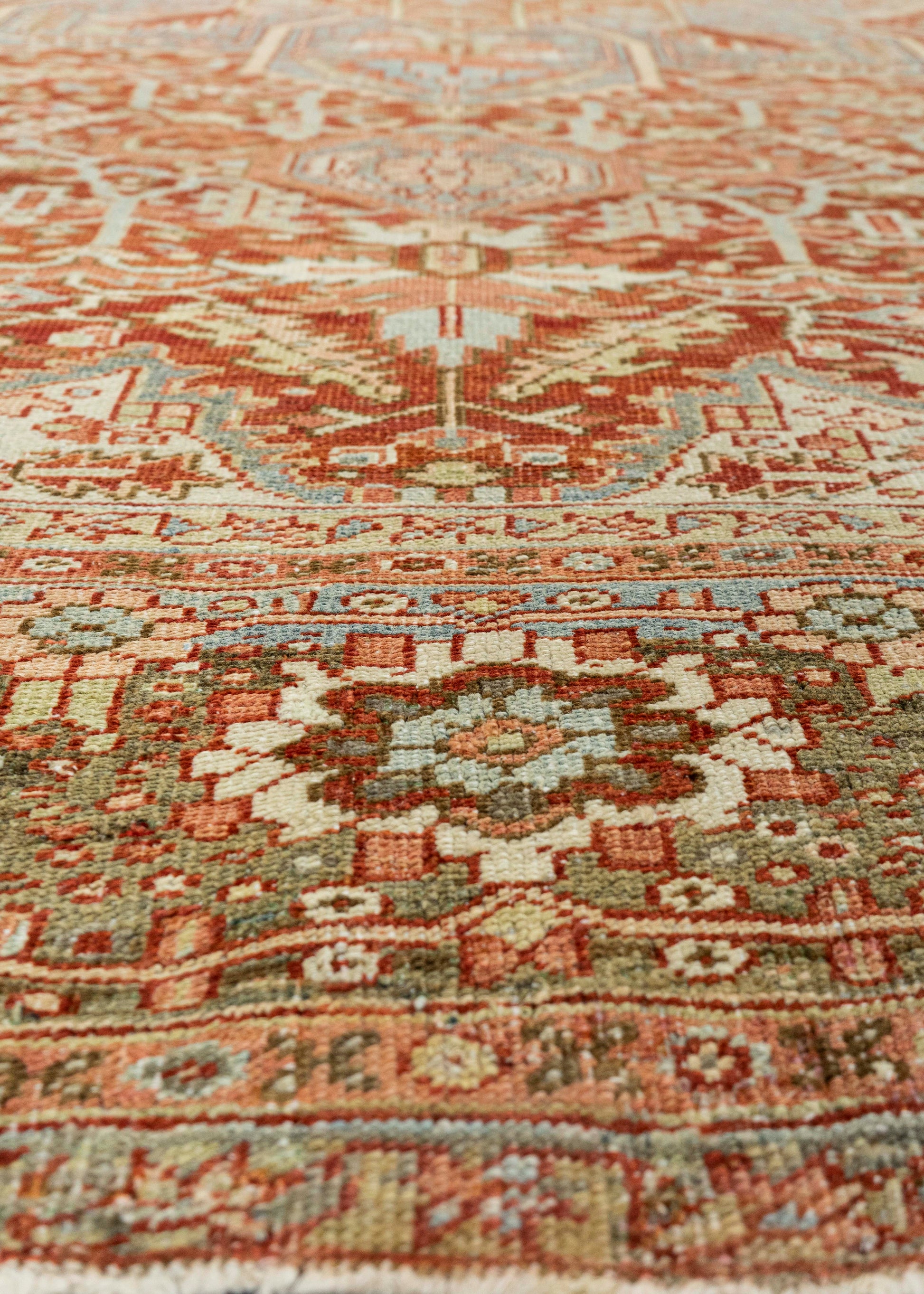 Turkish Vintage Rug  9'11" x 13'1" #22854