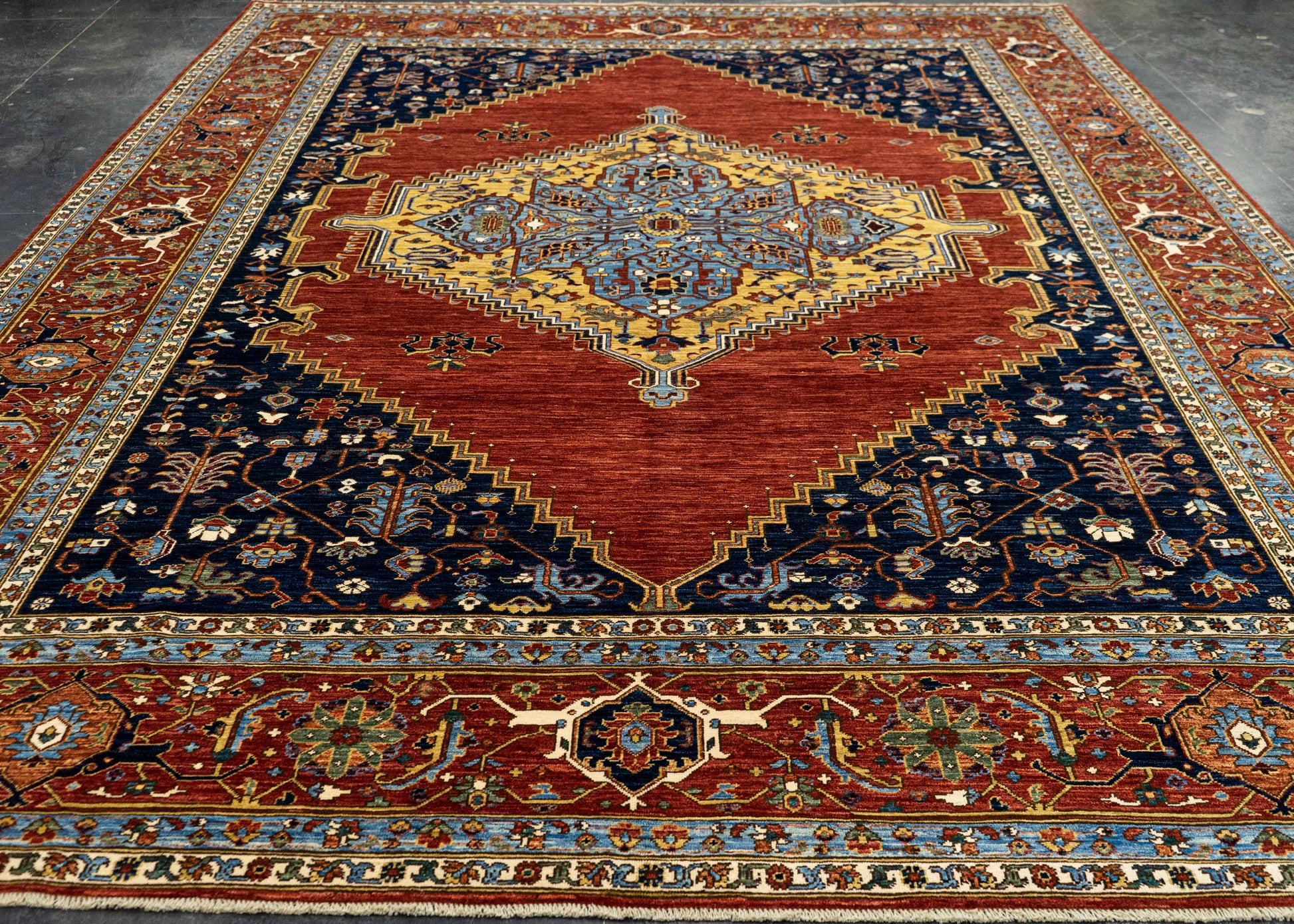 Oriental Handmade Rug  10' x 13'7" #22819