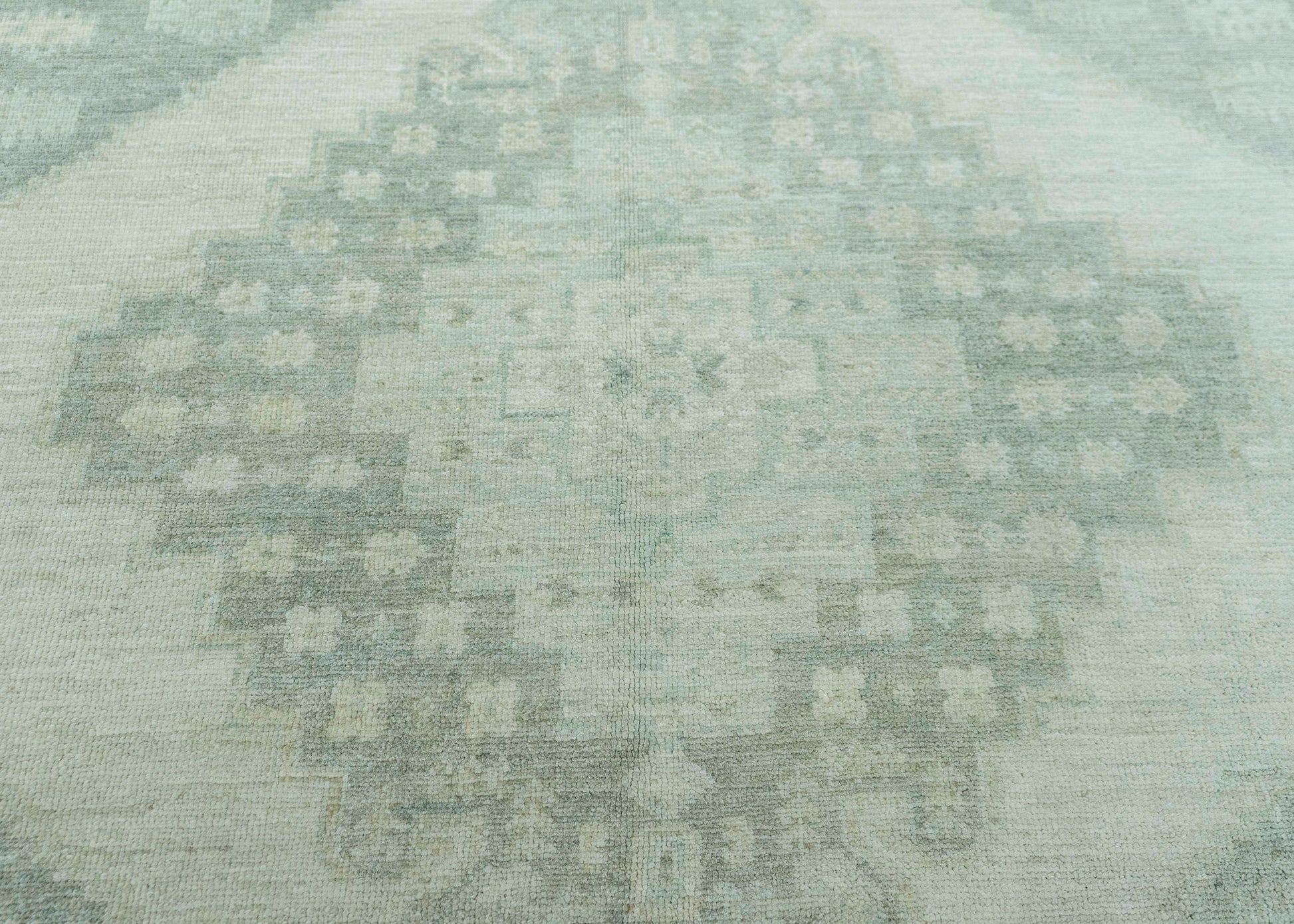 Turkish Oushak Antique Look Rug 8'7" x 10'4" #19346