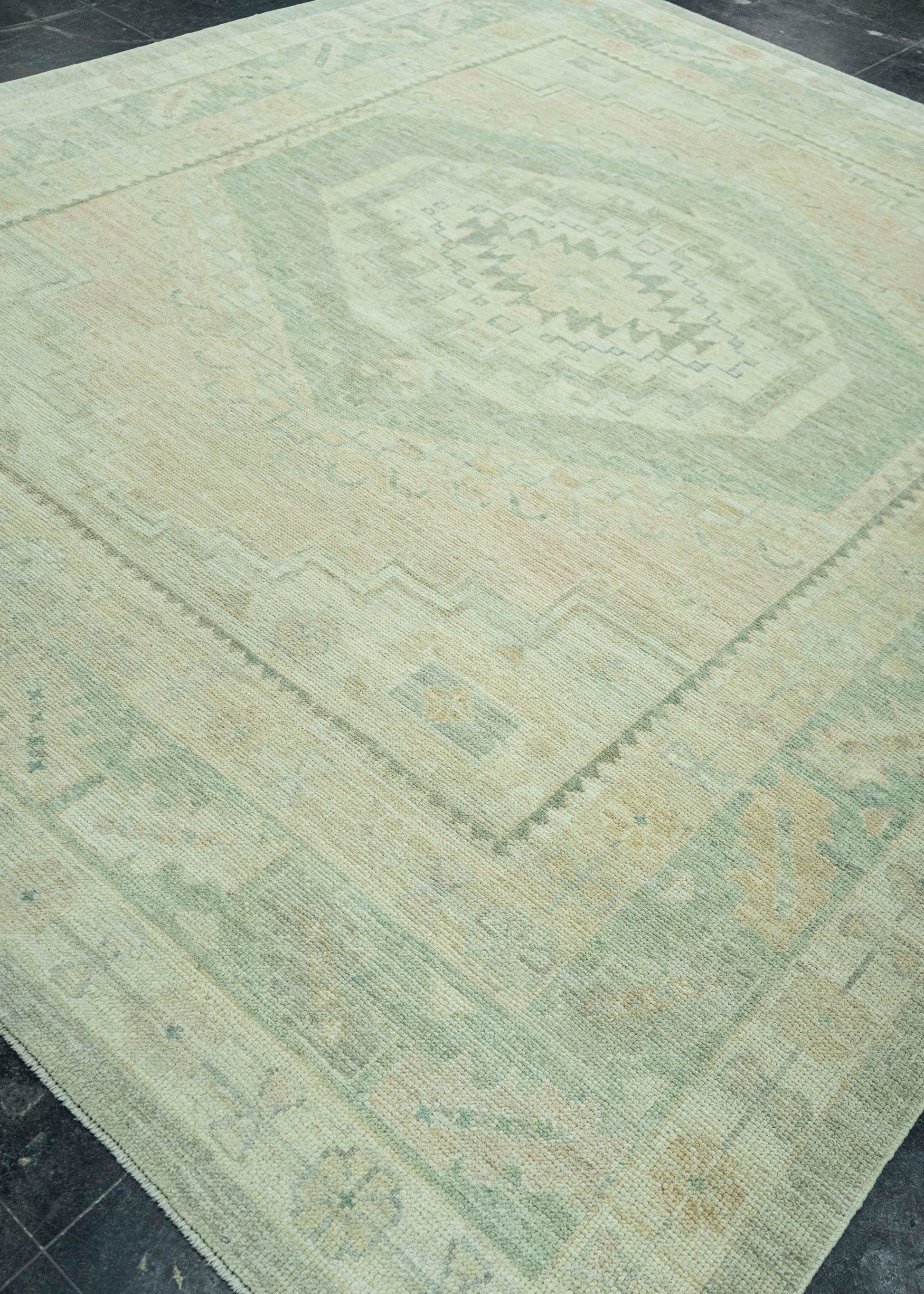 Turkish Oushak Rug 8'5" x 10'2" #19336
