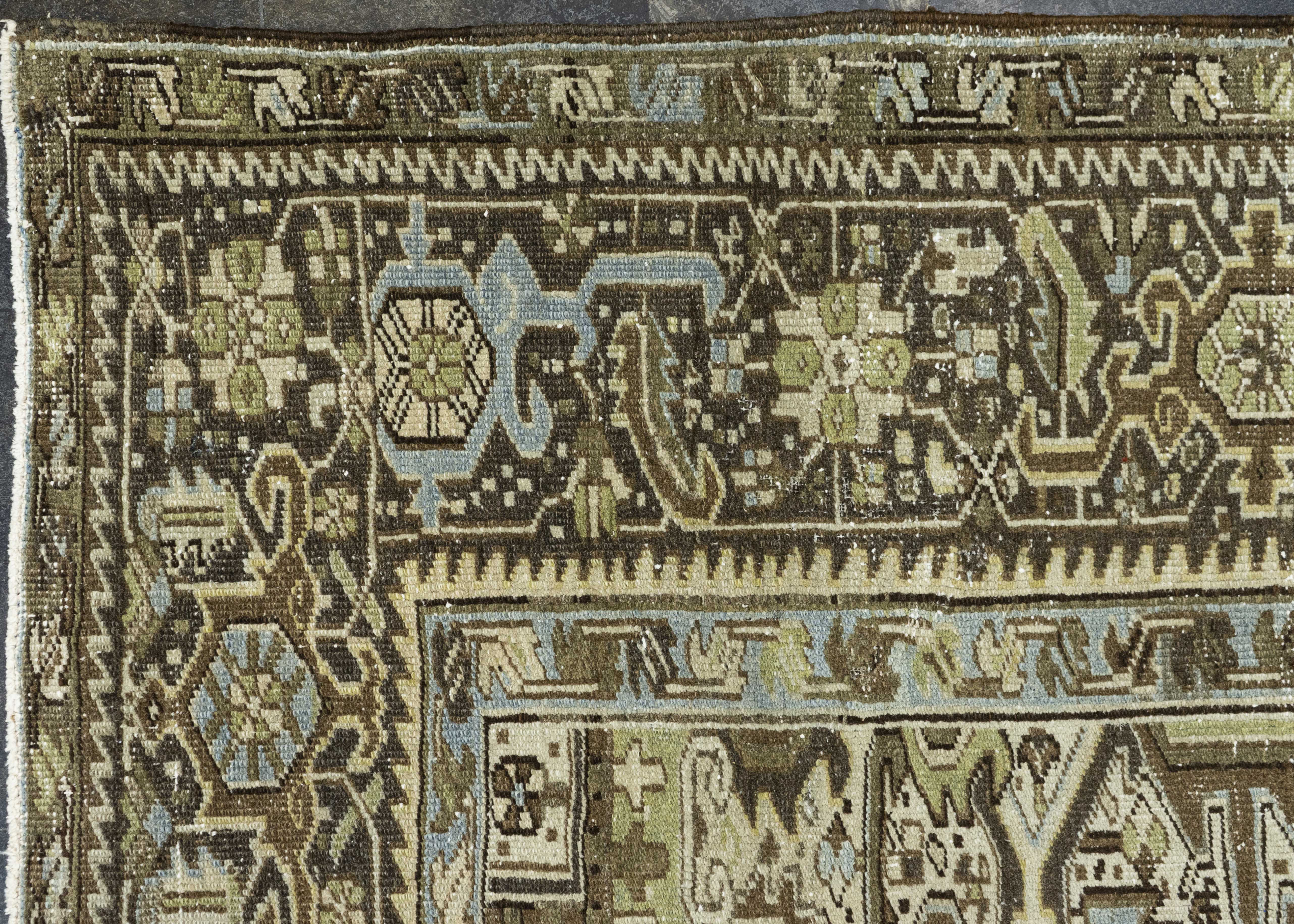 Turkish Vintage Rug 10'4
