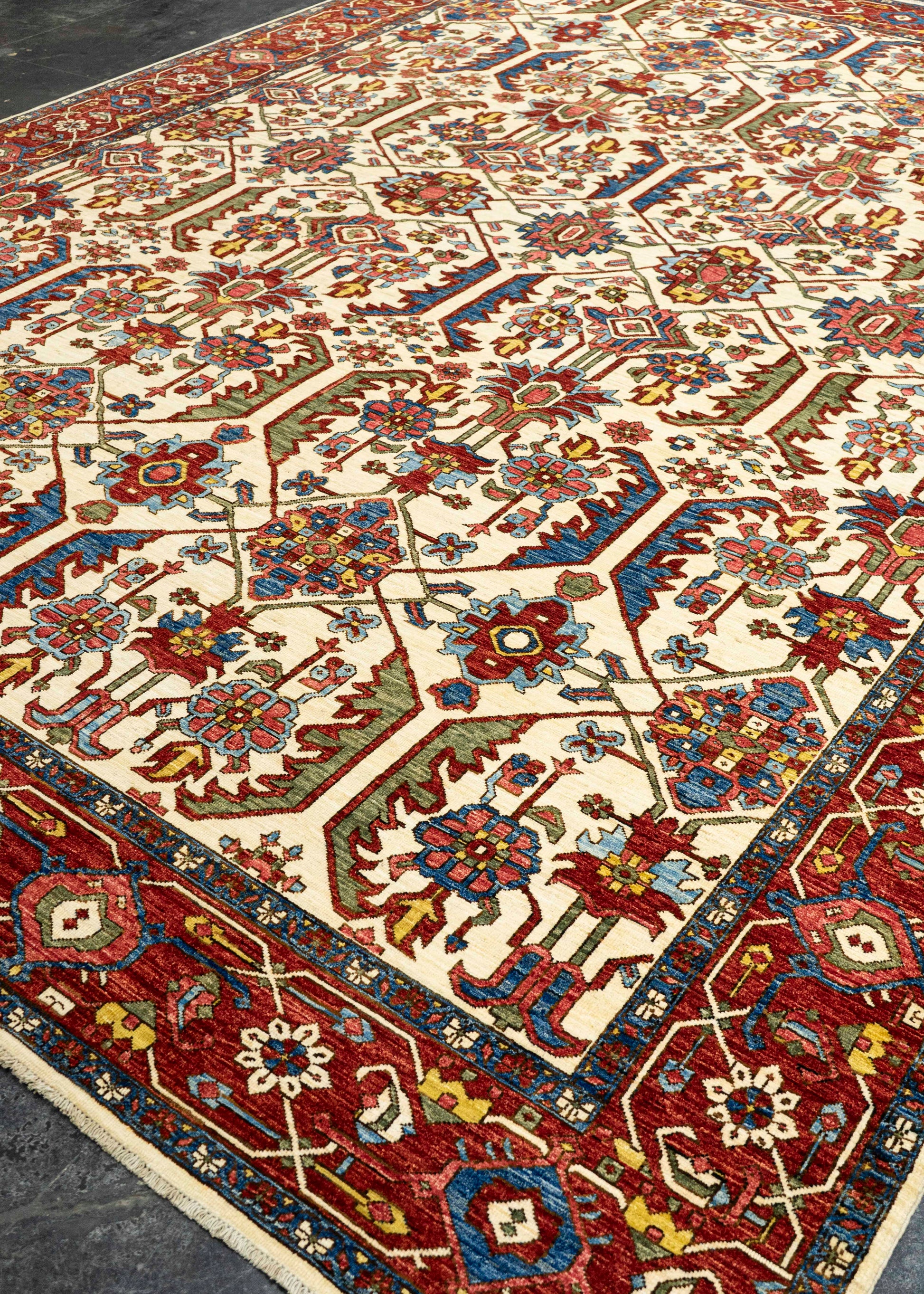 Oriental Handmade Rug  9'11" x 13'11" #22821