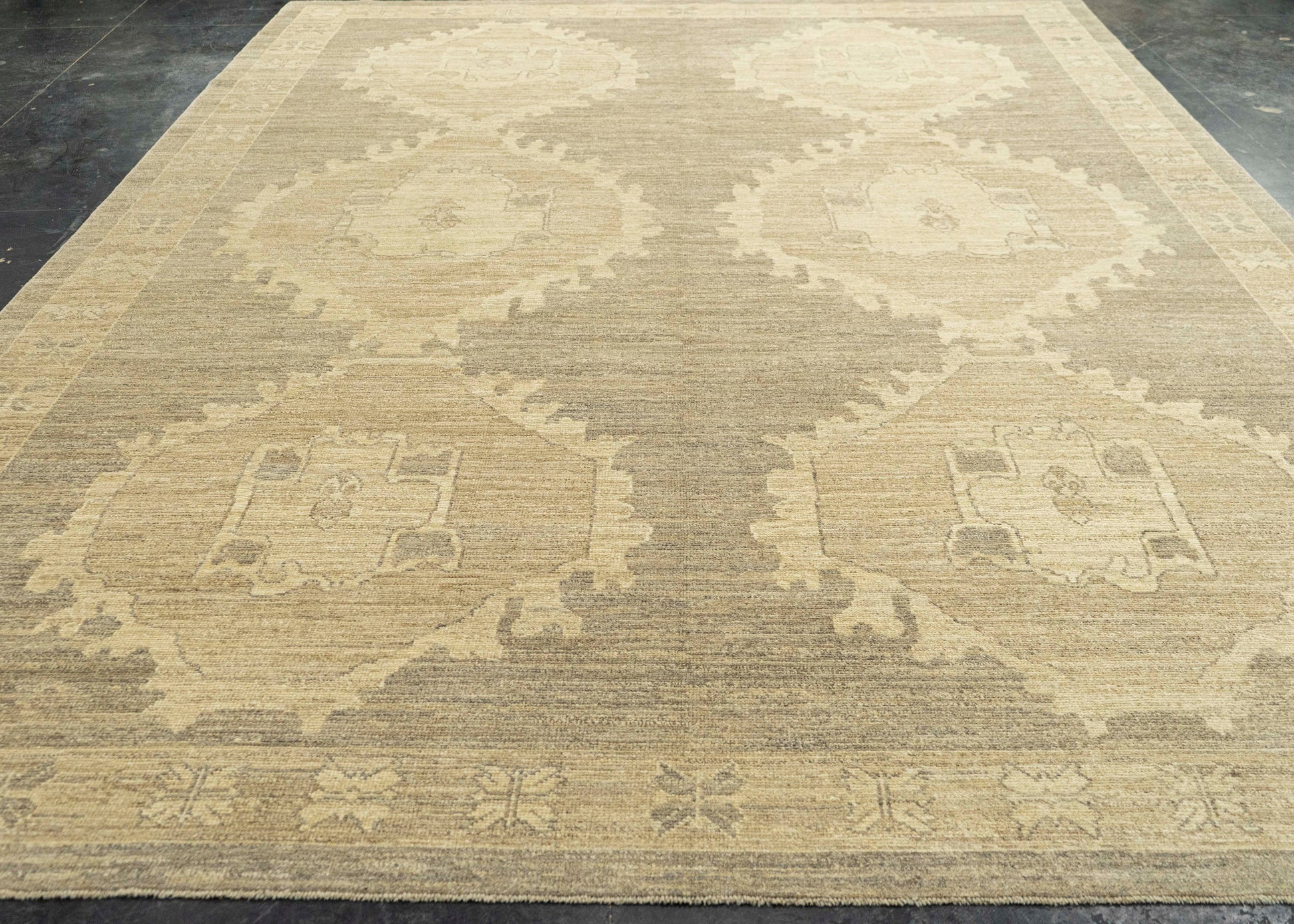 Turkish Oushak Rug 9'11" x 14'6" #23018