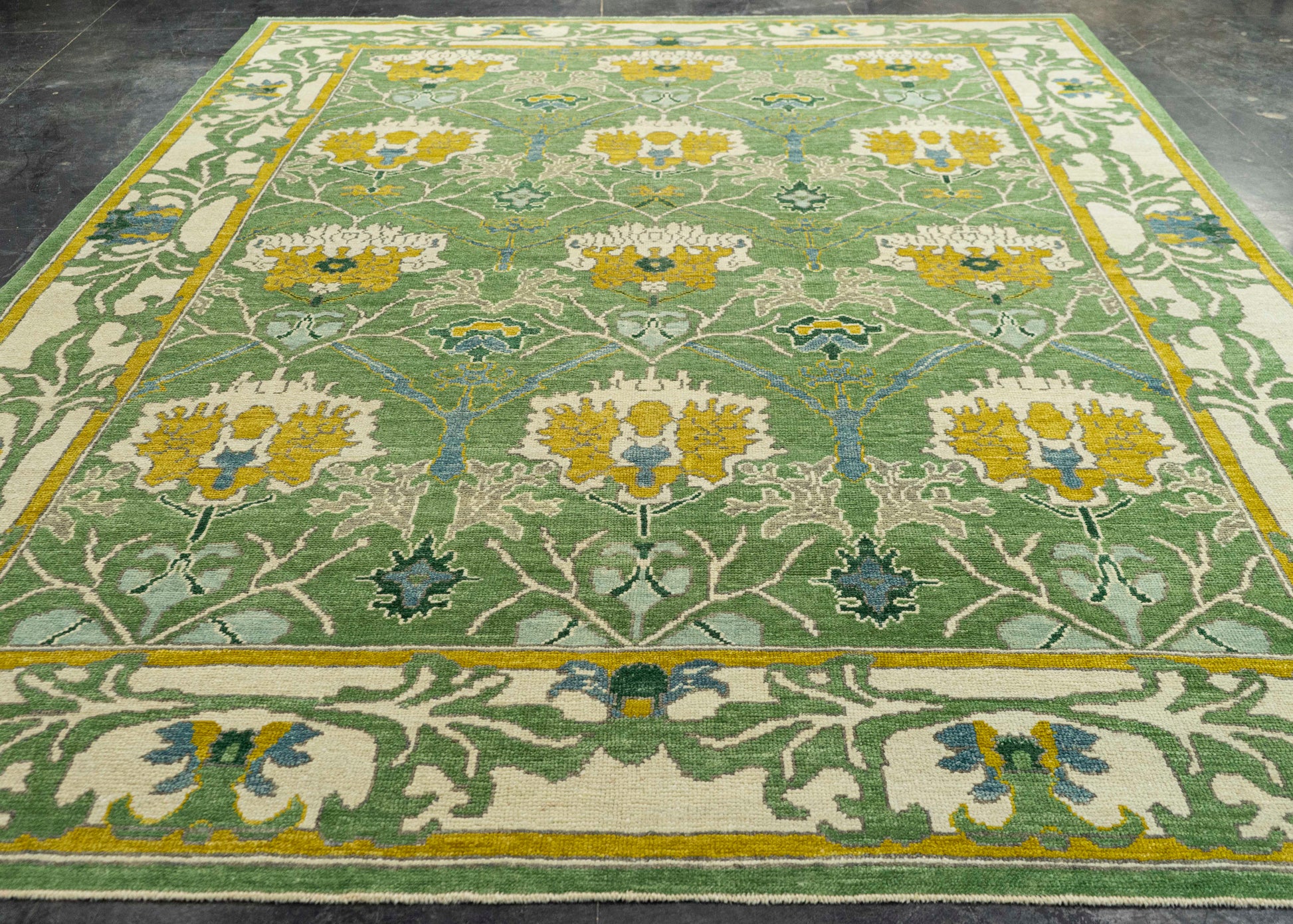 Turkish Oushak Rug 9'8" x 13'2" #22301