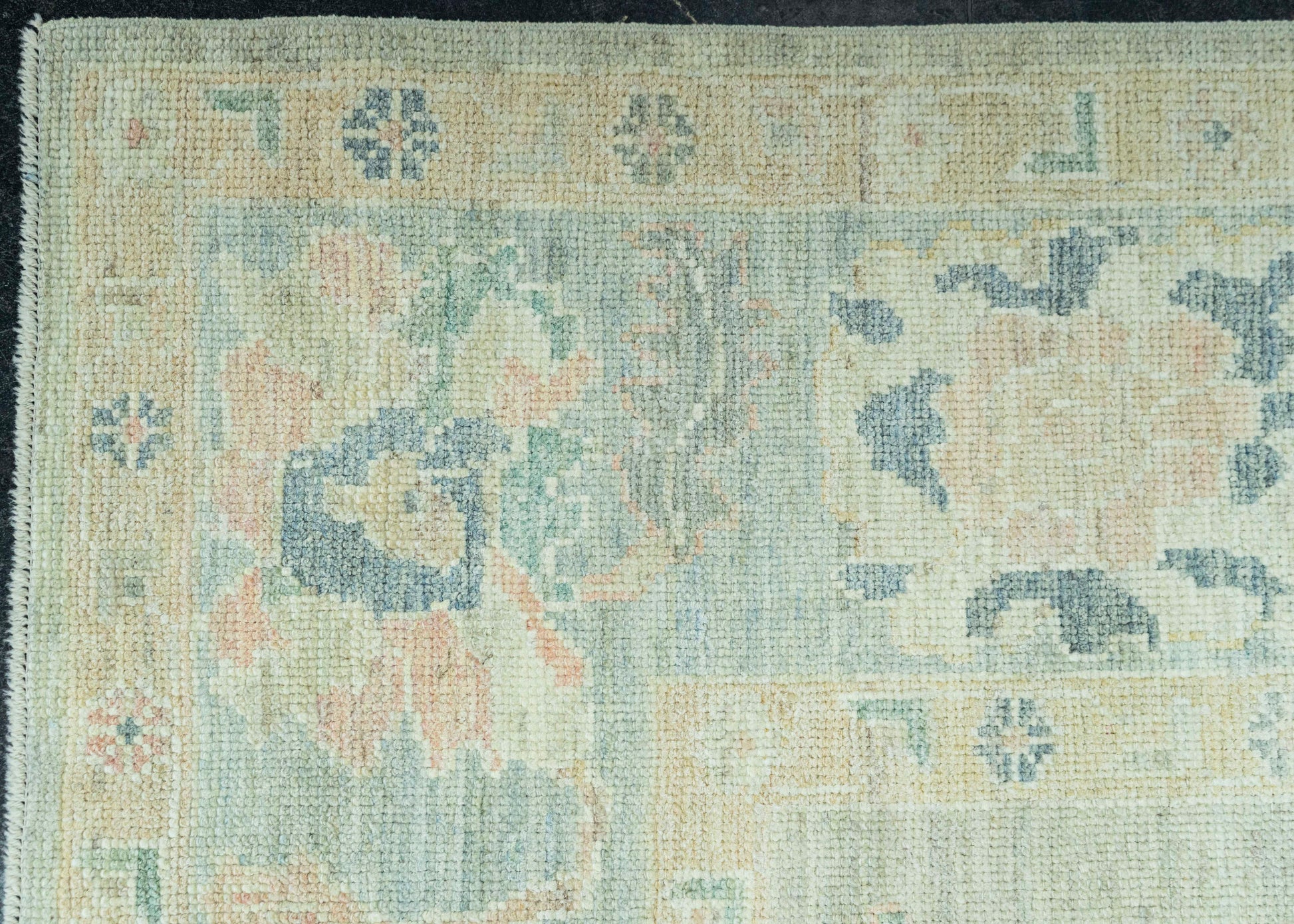 Turkish Oushak Rug 8'4" x 10'6" #19392