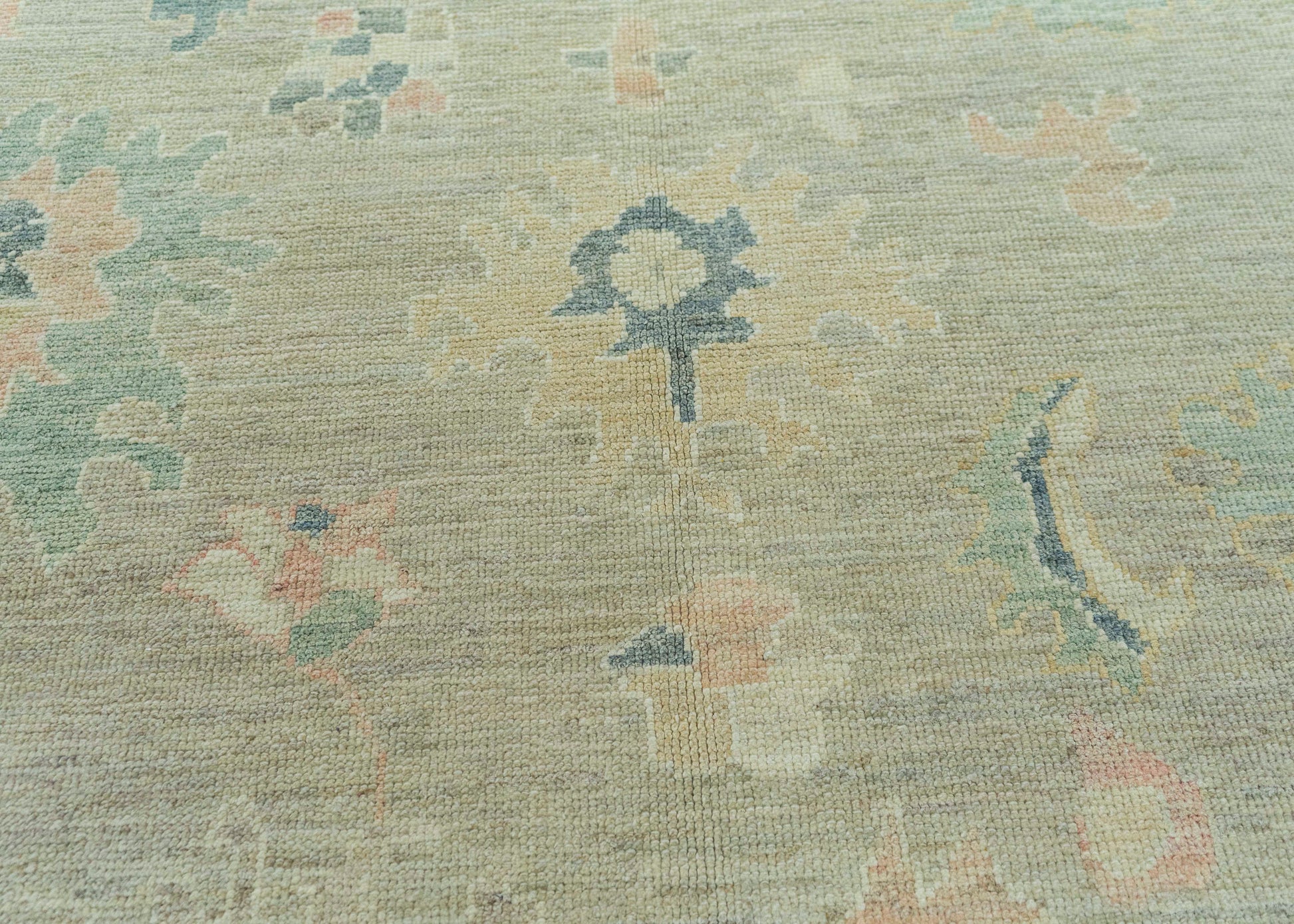 Turkish Oushak Rug 8'4" x 10'6" #19392