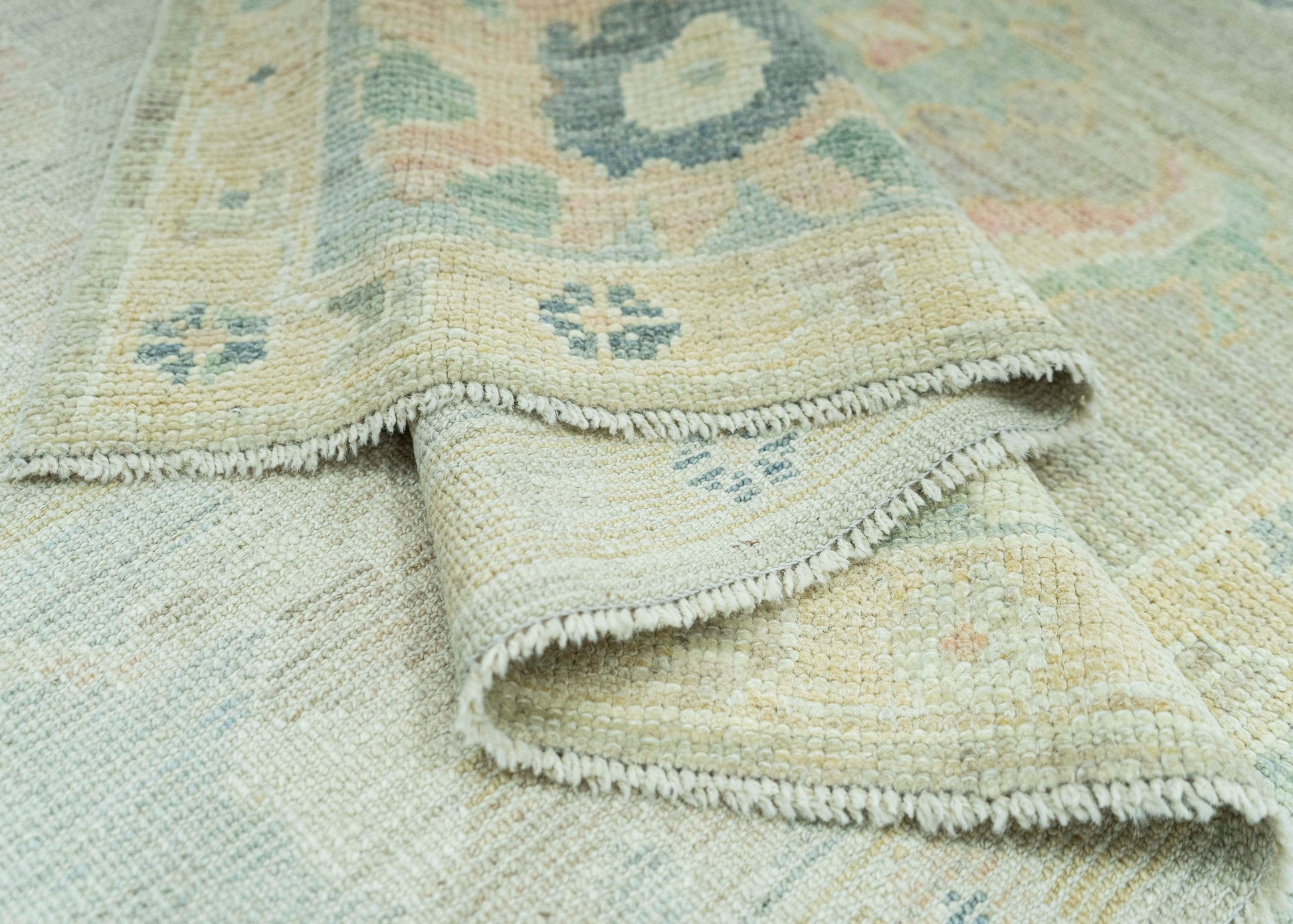 Turkish Oushak Rug 8'4" x 10'6" #19392