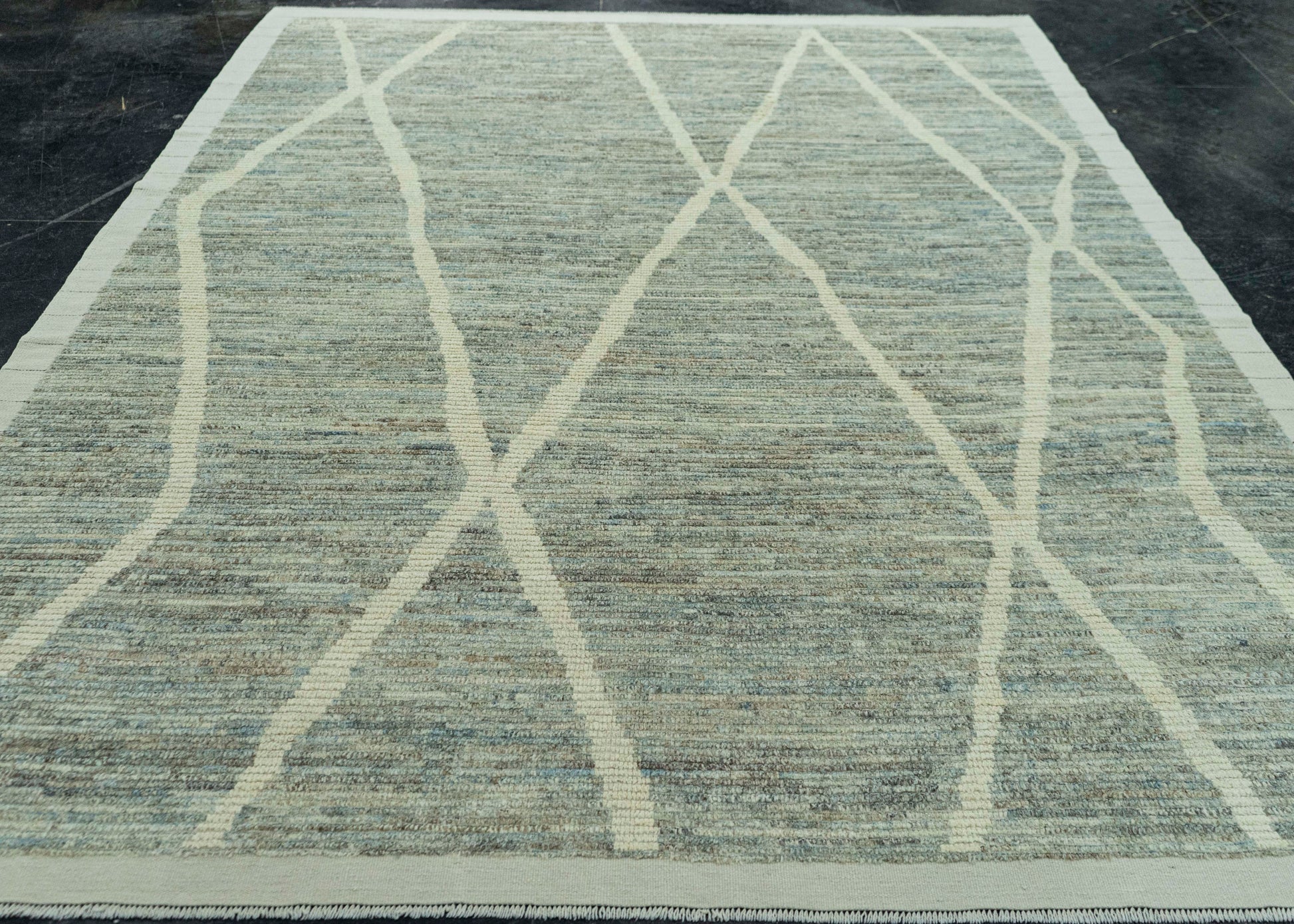 Turkish Tulu Handmade Rug  7'6" x 10'5" #19372