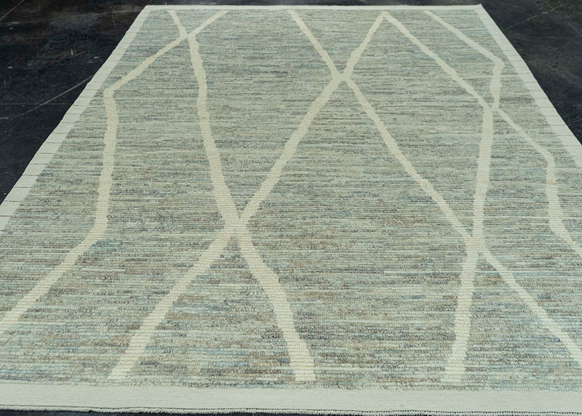 Turkish Tulu Handmade Rug  7'7" x 10'10" #19377