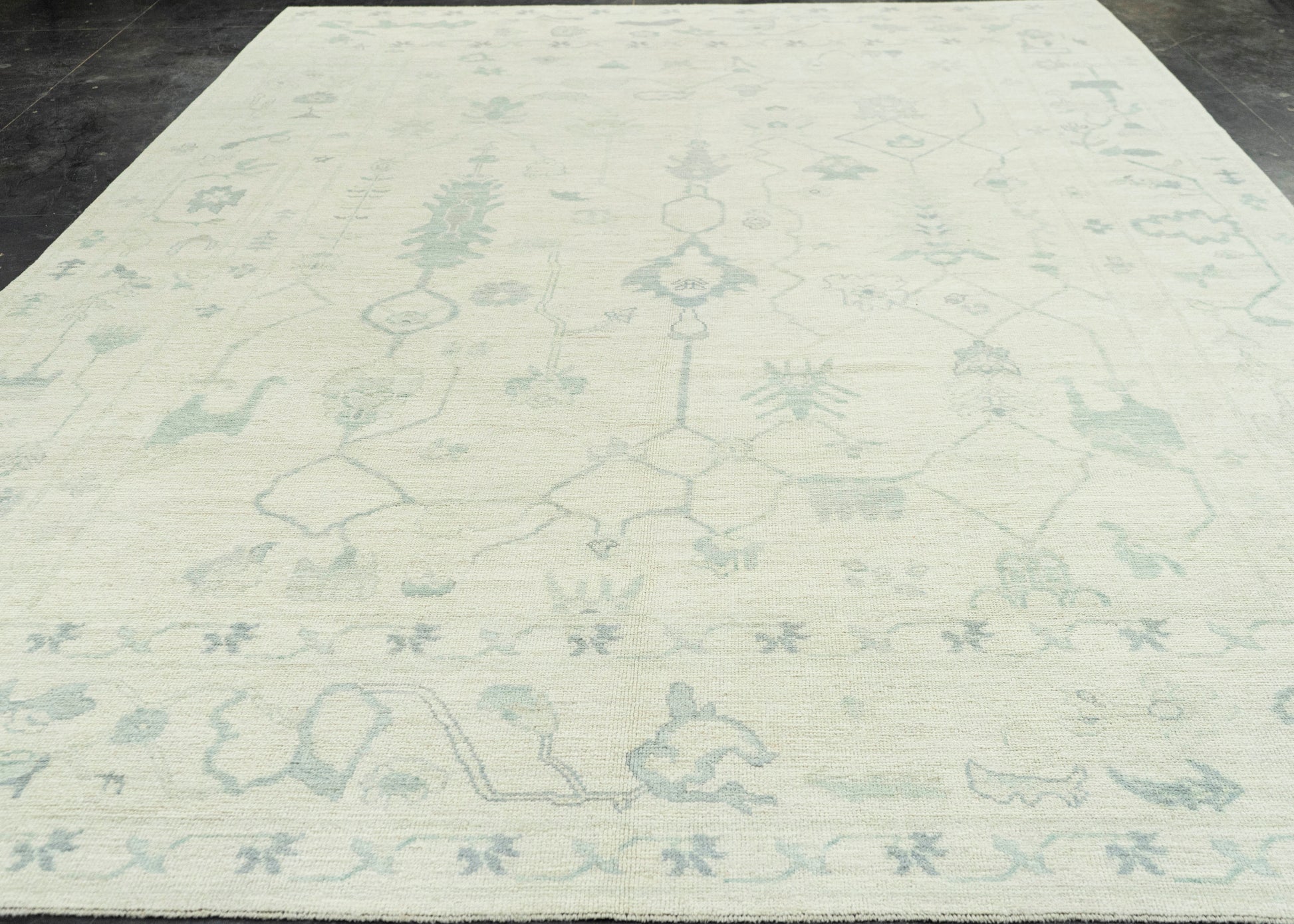Turkish Oushak Rug 9'11" x 14'1" #22638