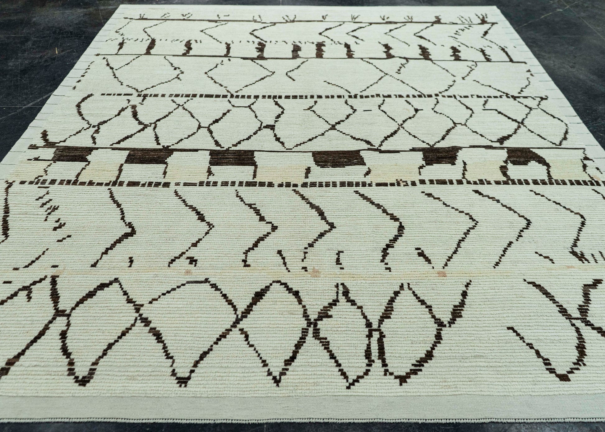 Turkish Tulu Handmade Rug  7'9" x 10'4" #19349