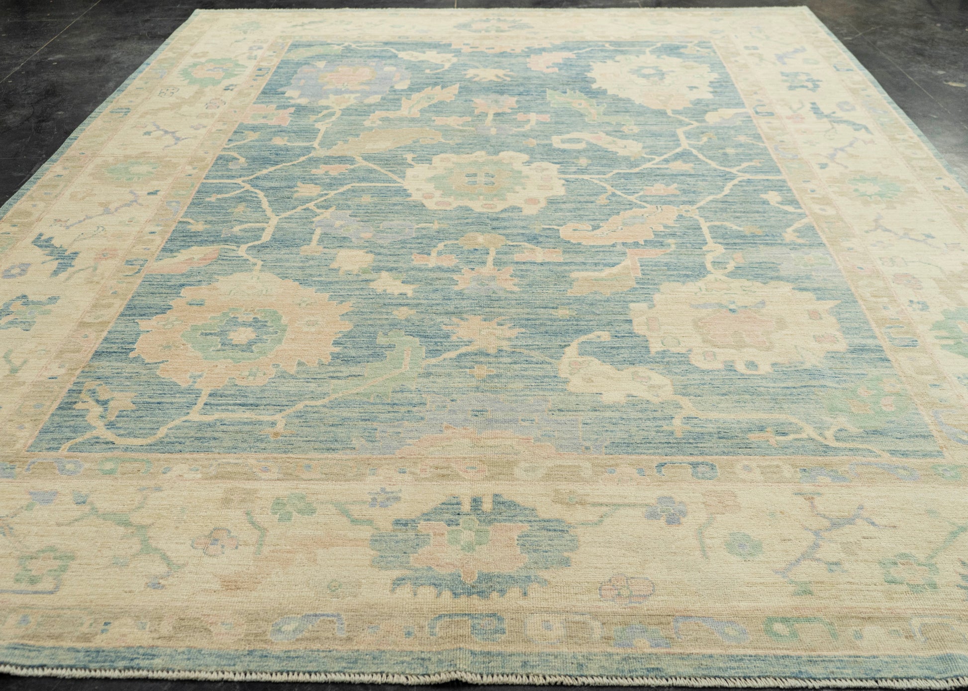Oushak Rug 9'9" x 13'9" #22829