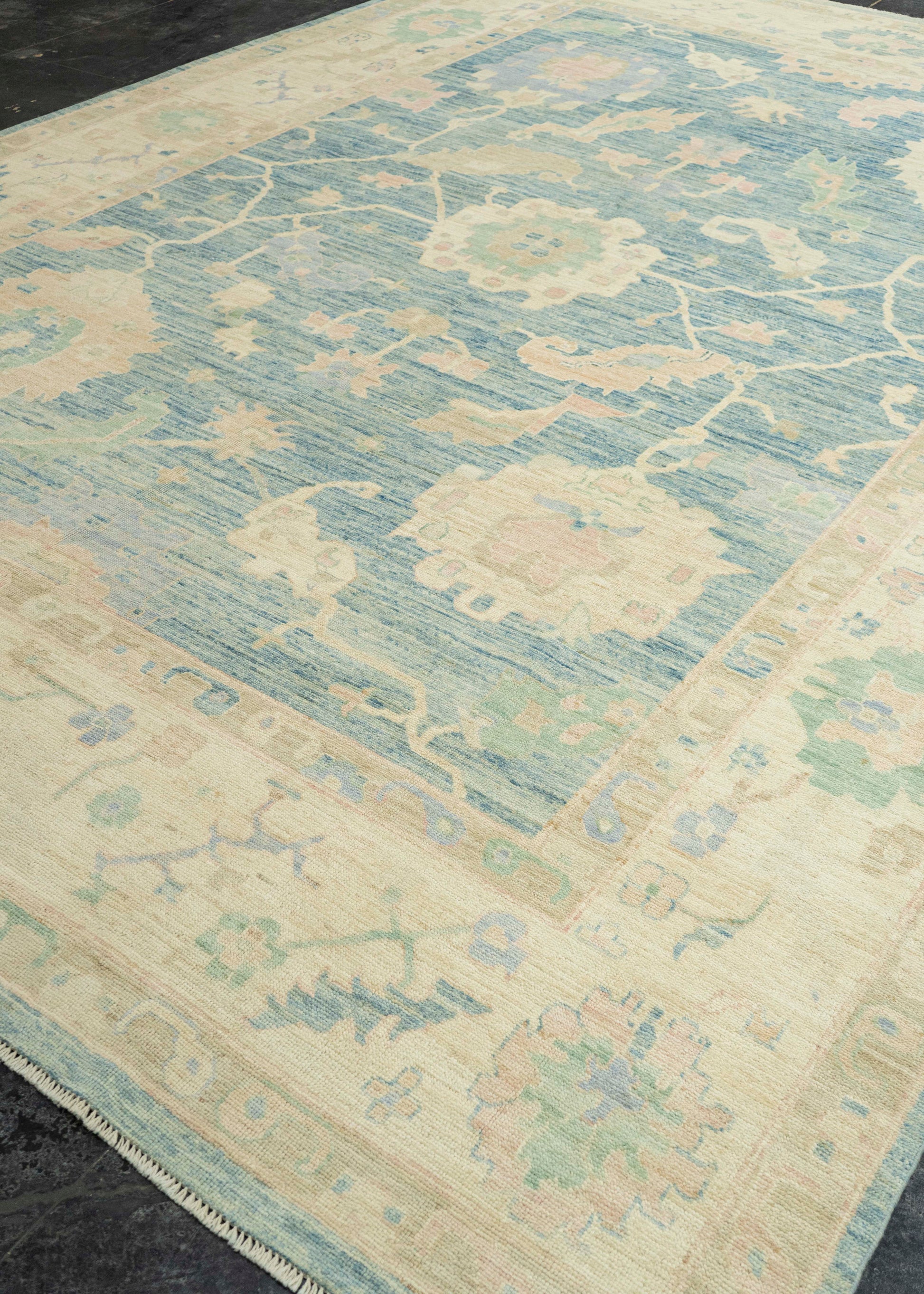 Oushak Rug 9'9" x 13'9" #22829