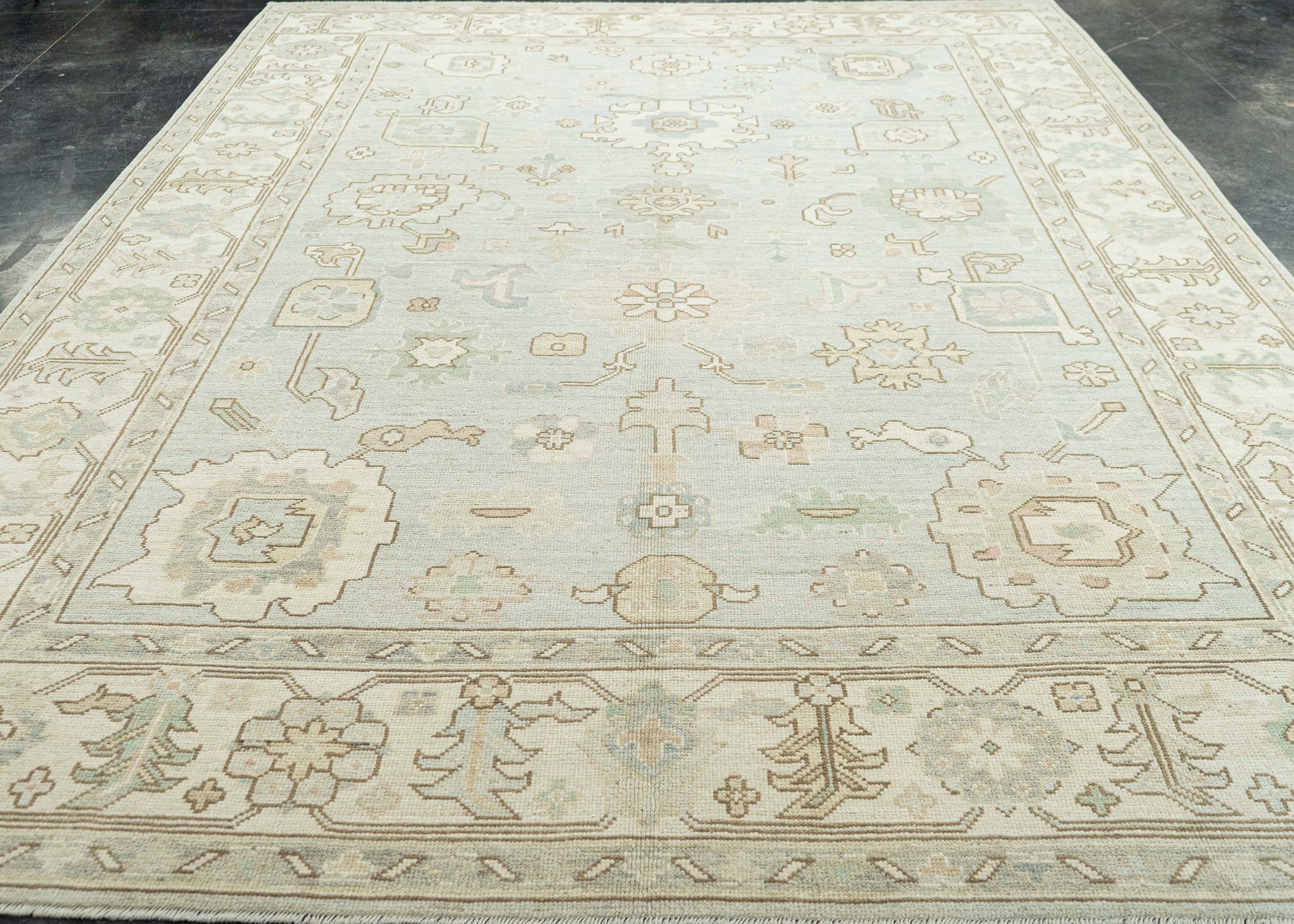 Oushak Rug 9'2" x 13'  #22690