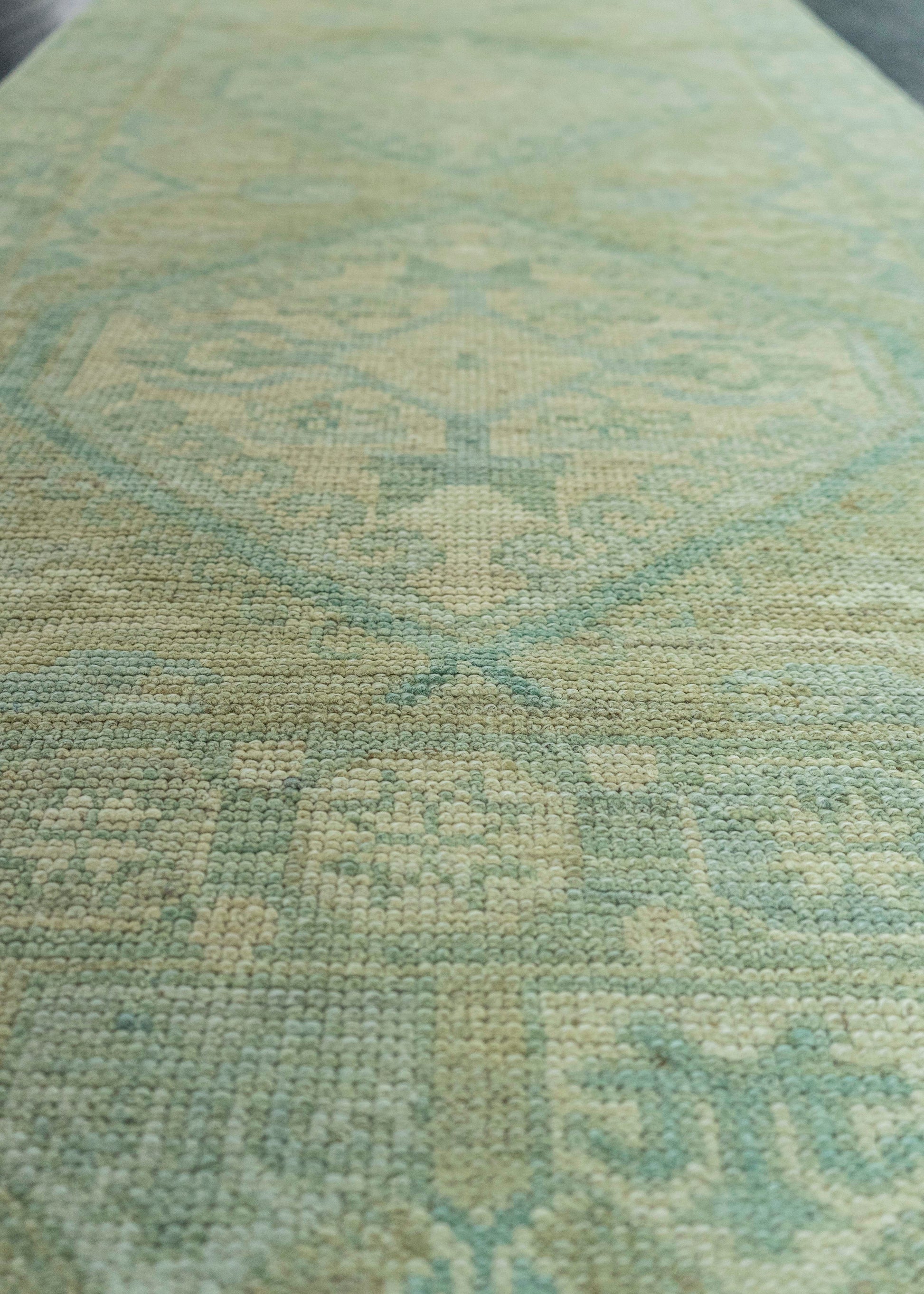 Turkish Oushak Rug 2'10" x 10'6" #20040